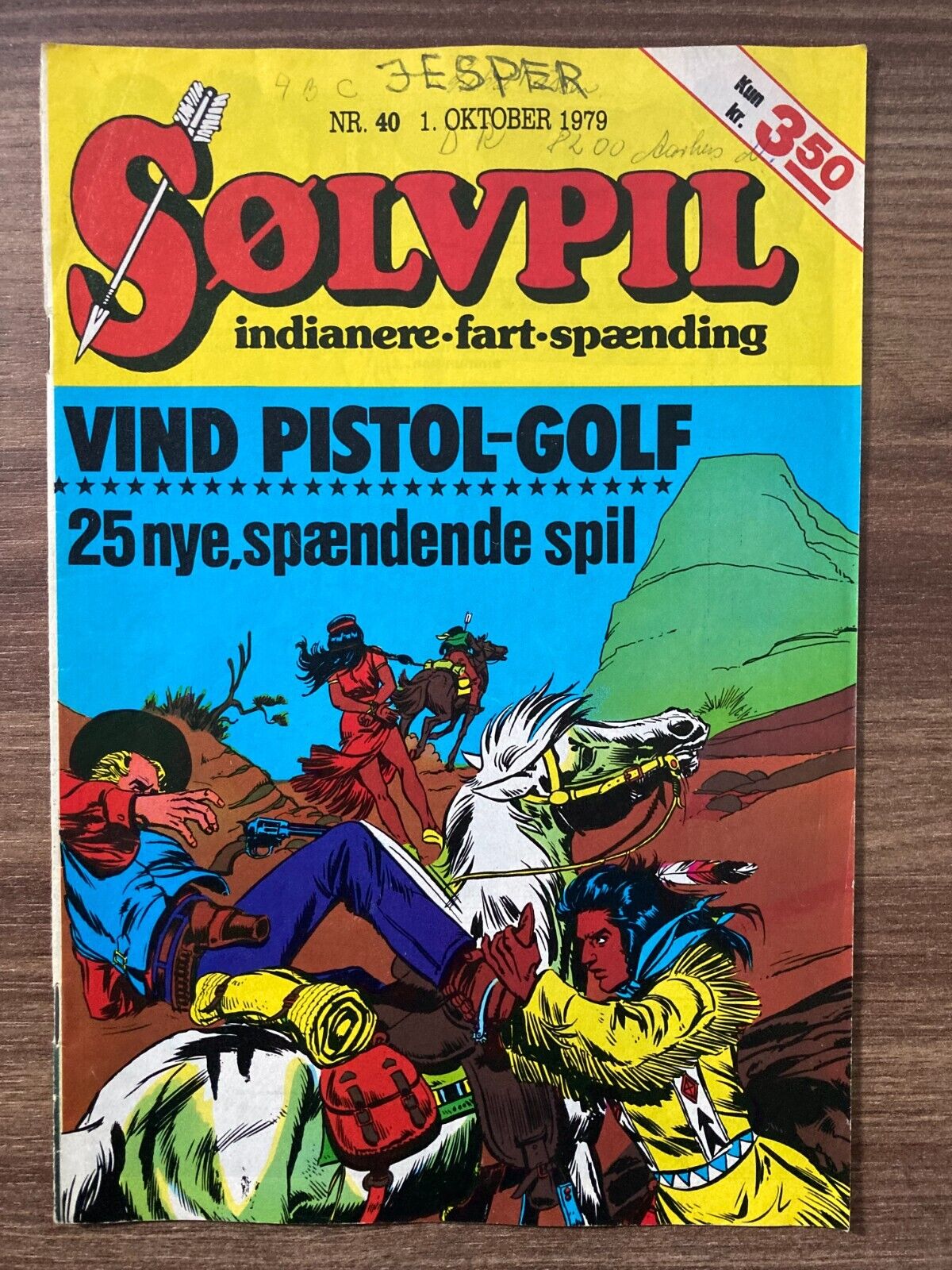 Milk  Honey Gvirtz Bilu Back Cover Danish Magazine/Comic SØLVPIL 1979 17x25cm