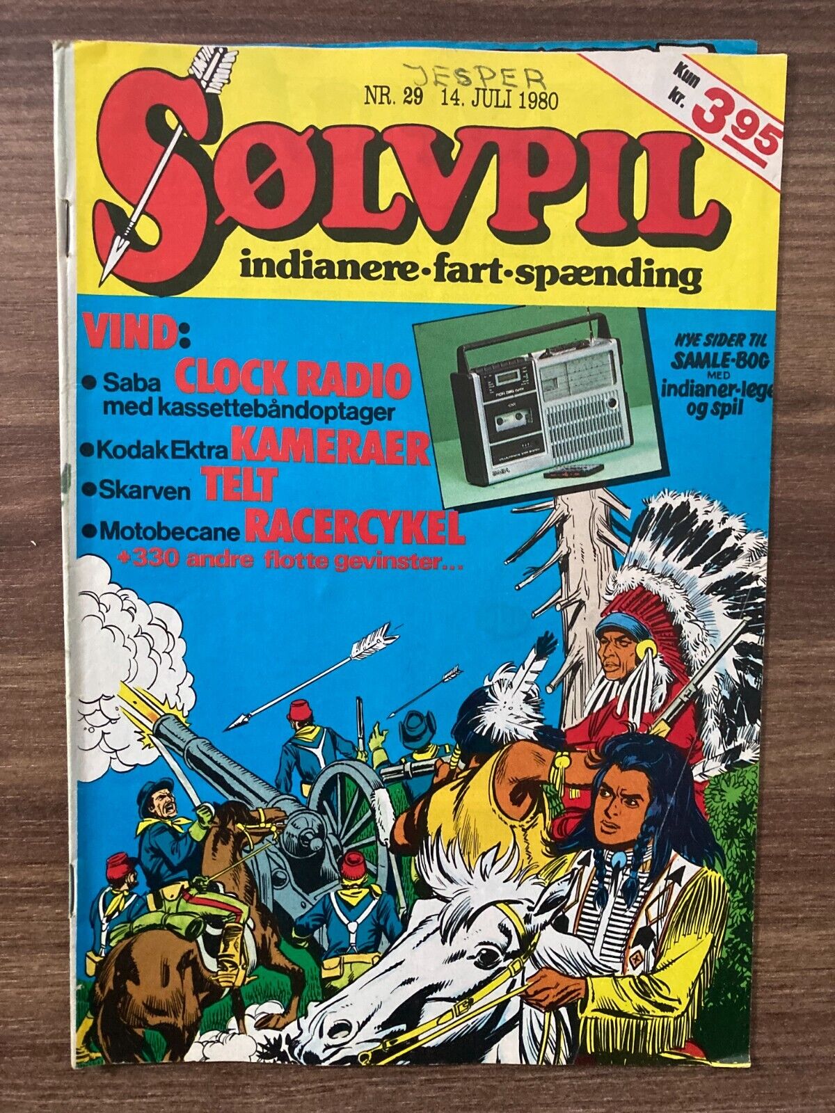 Dire Straits on the Back Cover Danish Magazine/Comic SØLVPIL 1980 17x25cm