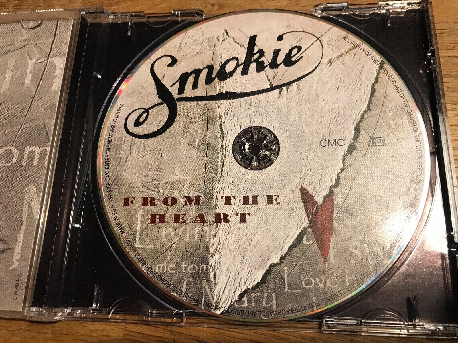 SMOKIE "FROM THE HEART" 2006 CD 19 TRACKS CMC RECORDS DENMARK NCB LIKE NEW RARE*