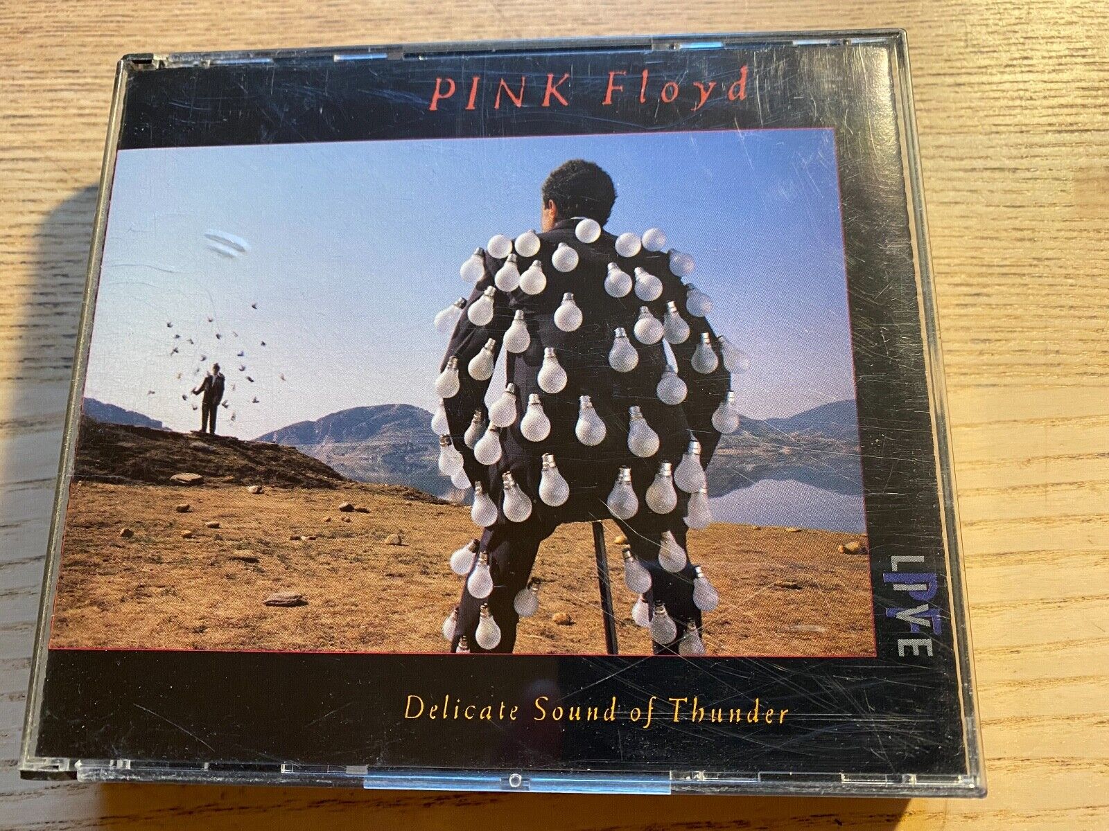 PINK FLOYD "DELICATE SOUND OF THUNDER" 1988 2 X CD SET EMI RECORDS 2 X CD SET***