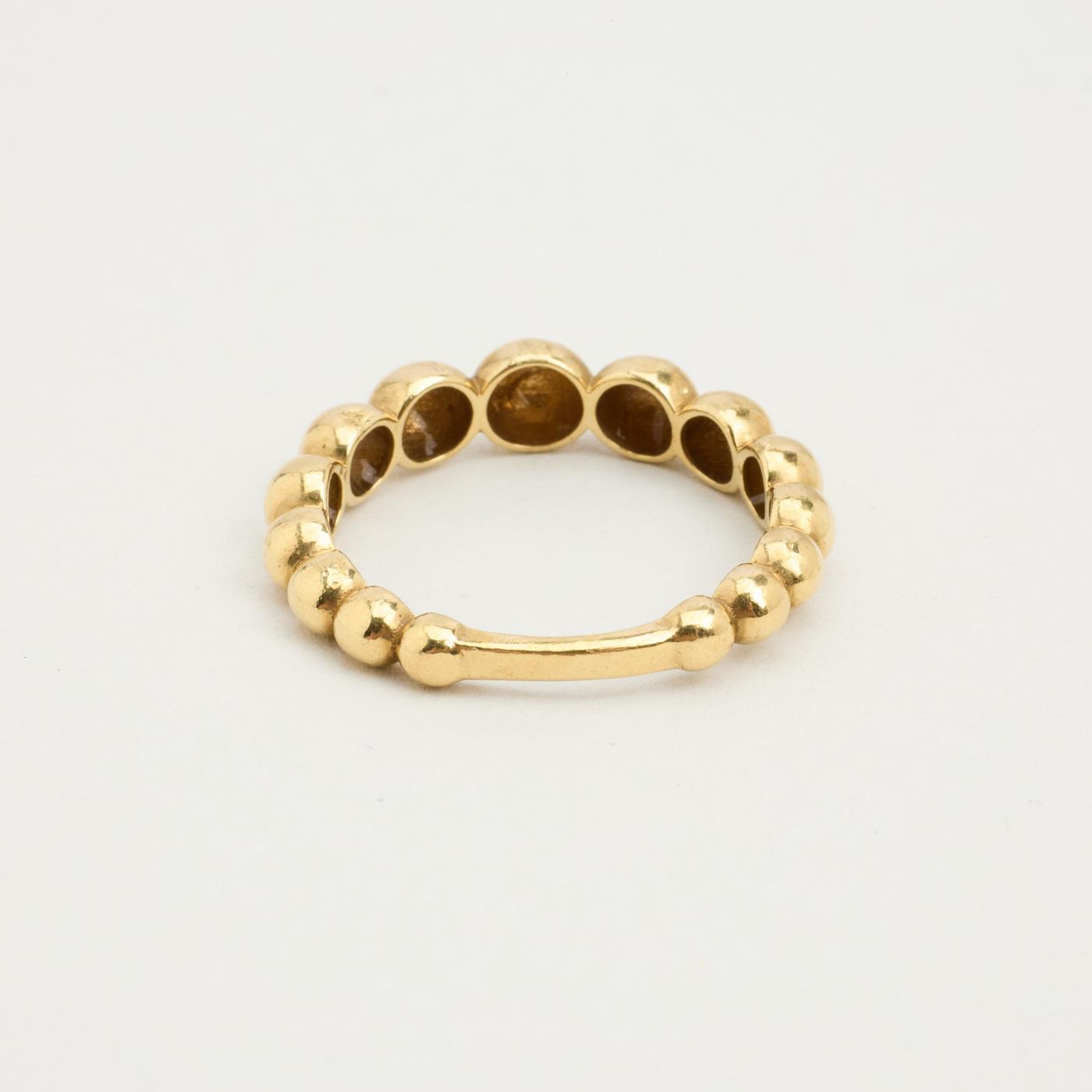 Ring in 8K Gold size 6½ | Vintage Solid Gold | Premium Real Gold