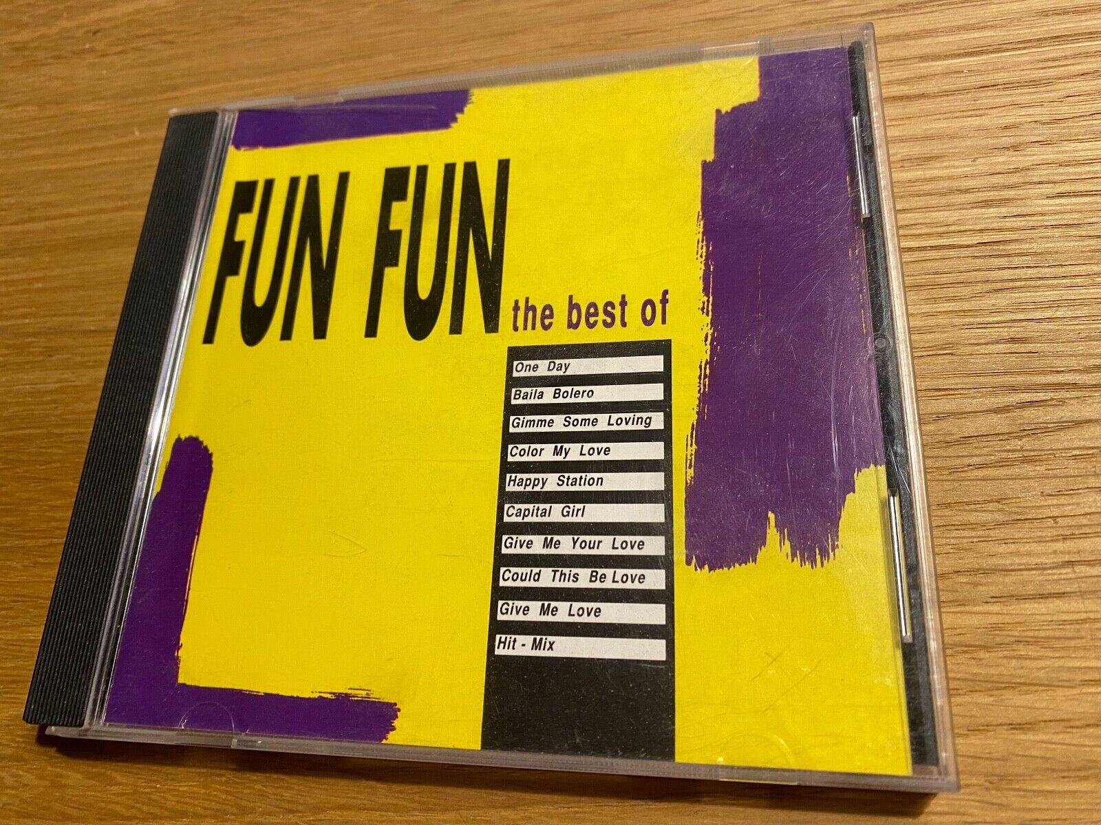 FUN FUN "THE BEST OF FUN FUN" CD ALBUM 10 TRACK ZYX RECORDS HIT MIX MEDLEY RARE*