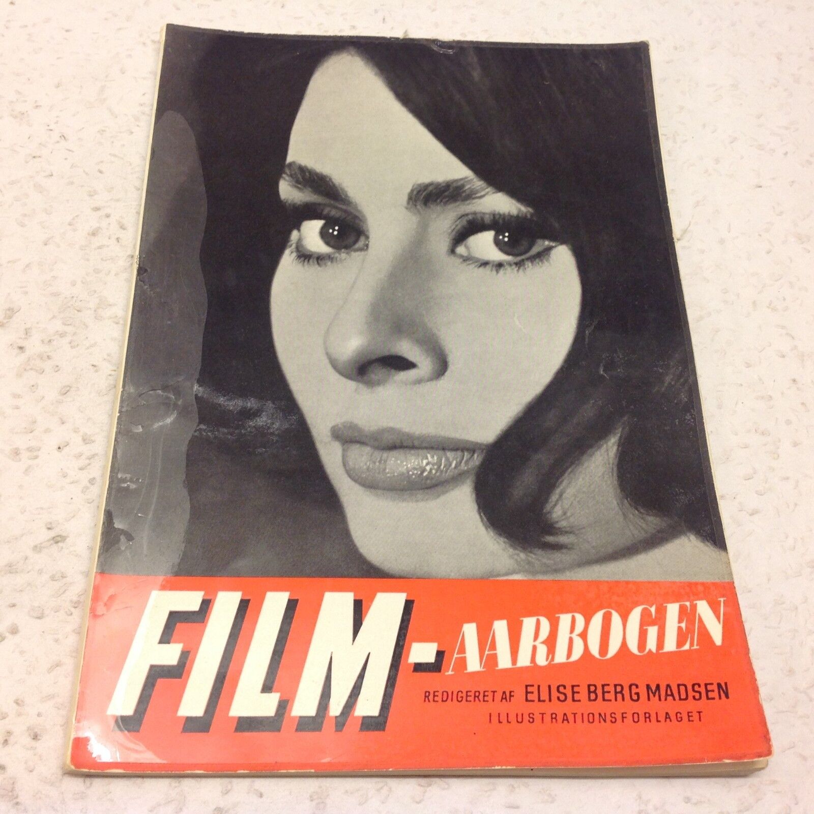 Sophia Loren On Front Cover Vintage Danish Magazine Booklet Filmaarbogen 1963