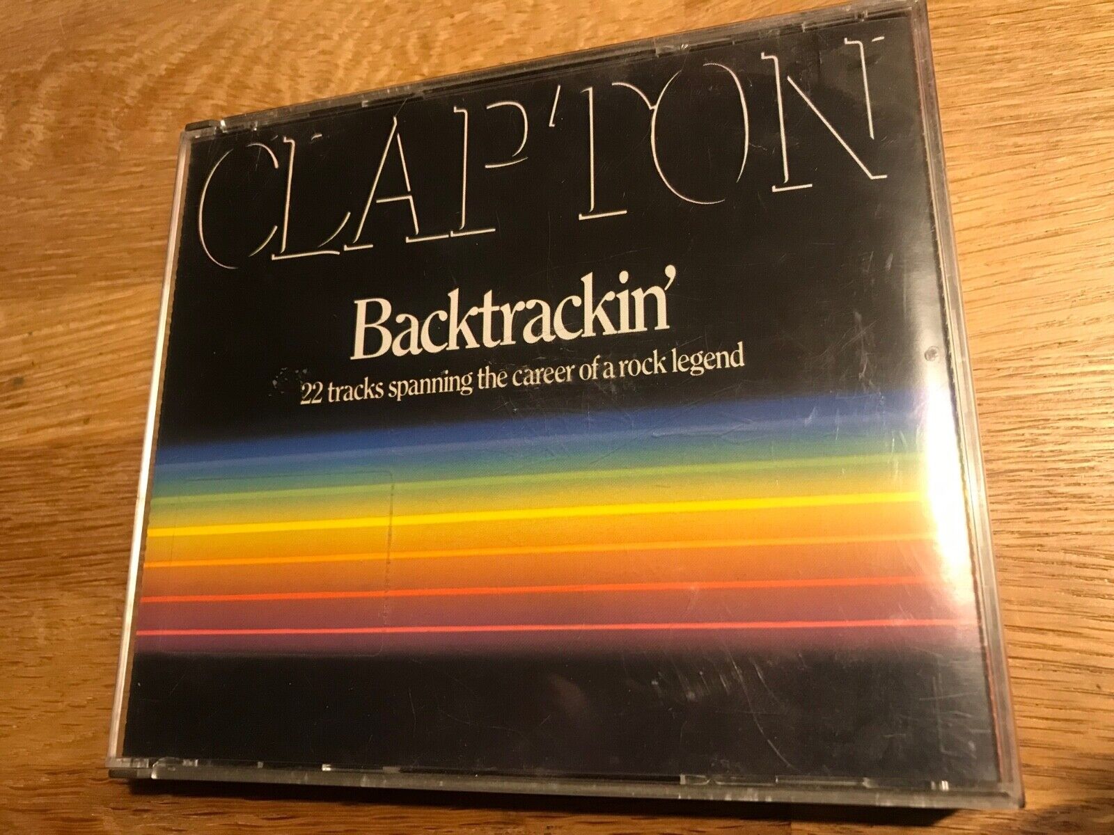 ERIC CLAPTON "BACKTRACKIN´" 1984 2 X CD ALBUM 20 TRACKS POLYDOR RECORDS FRANCE**