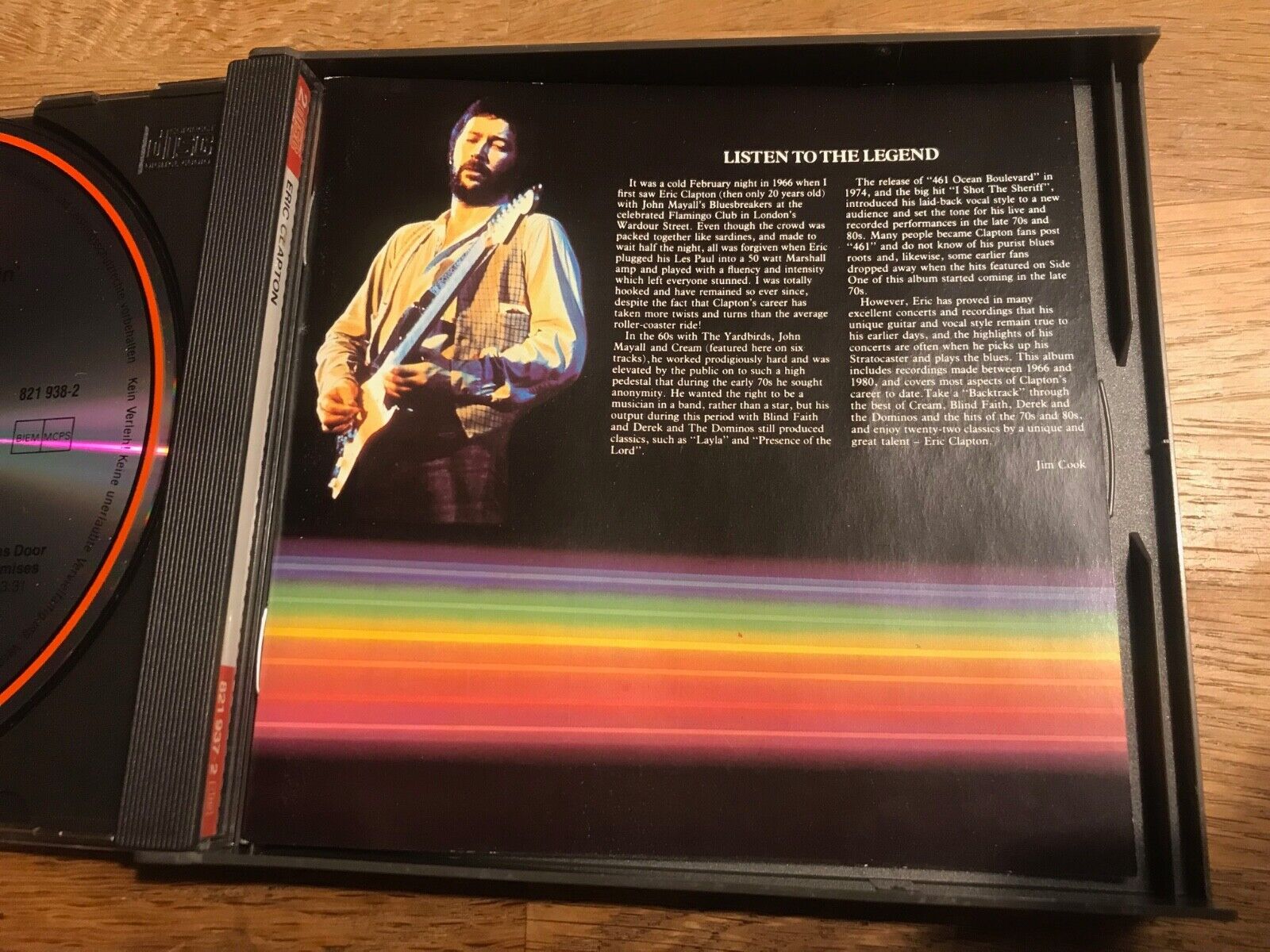 ERIC CLAPTON "BACKTRACKIN´" 1984 2 X CD ALBUM 20 TRACKS POLYDOR RECORDS FRANCE**