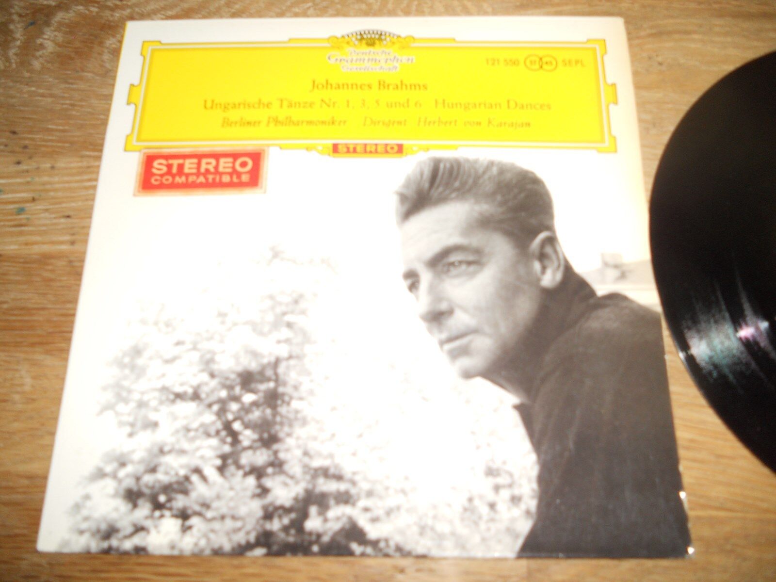 JOHANNES BRAHMS DIRIGENT:HERBERT VON KARAJAN BERLINER PHILHARMONIKER 4 TRACKS***