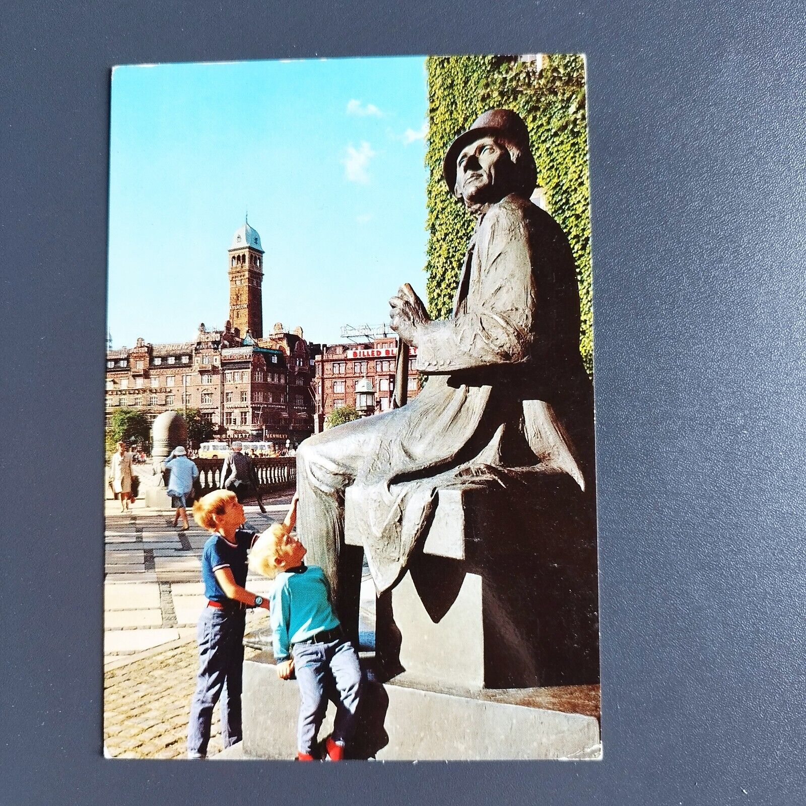 Denmark Copenhagen Town Hall Square Hans Christian Andersen Statue