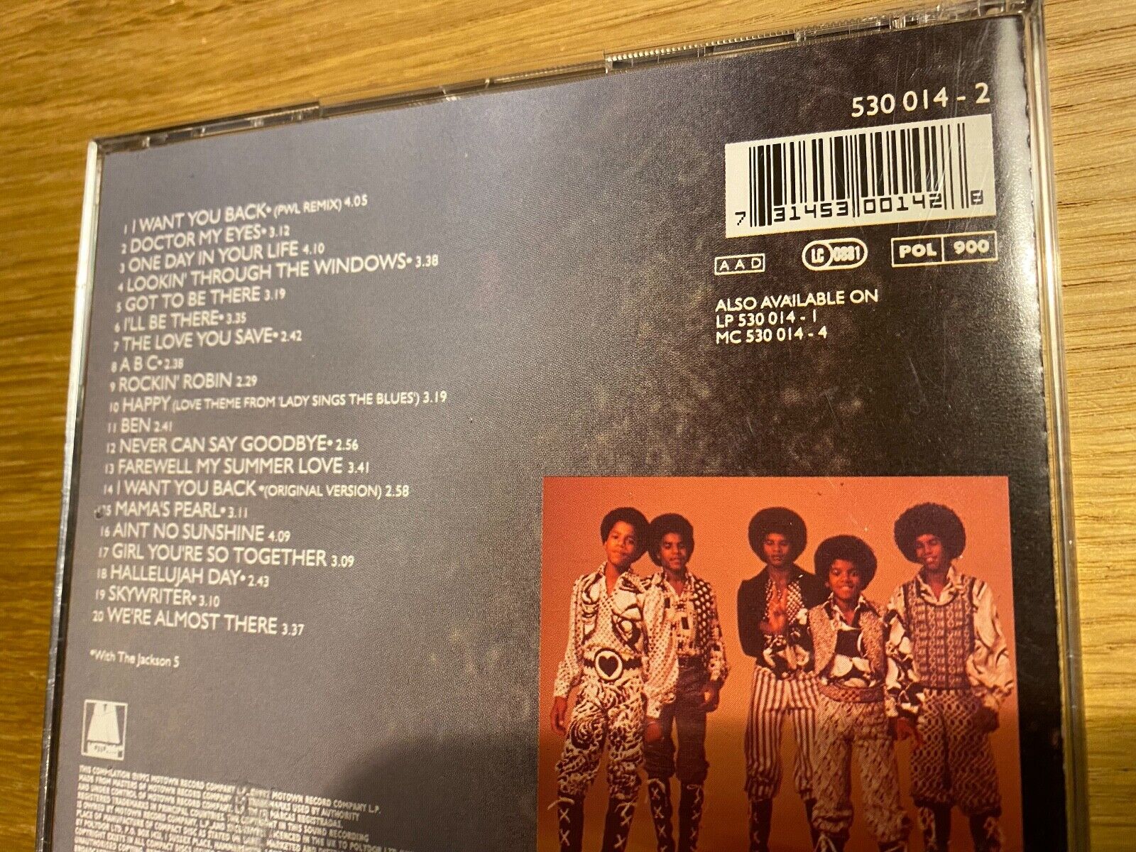 MICHAEL JACKSON  THE JACKSON 5 "MOTOWN´S GREATEST HITS 1969-75" MOTOWN CD ALBUM