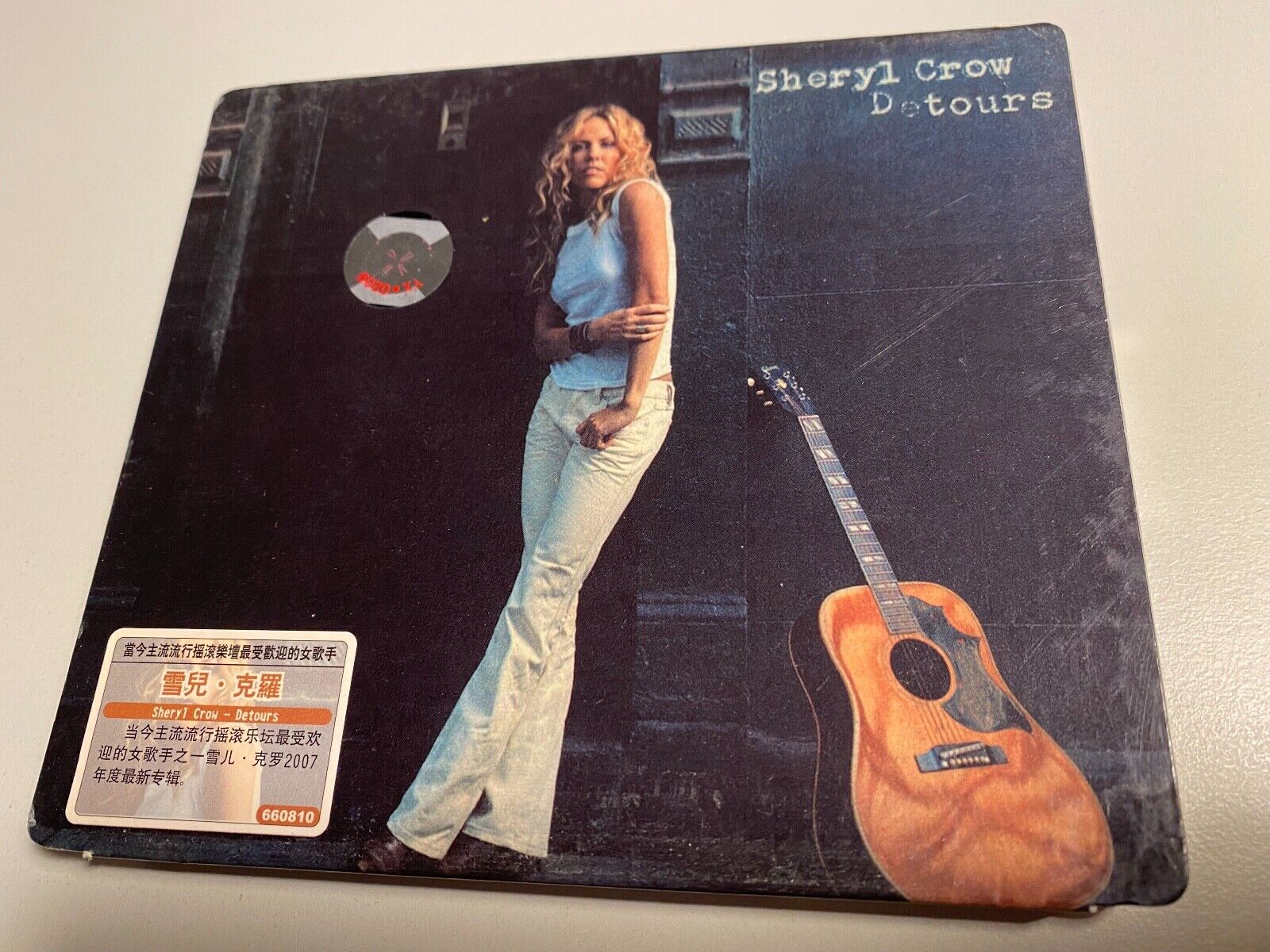 SHERYL CROW "DETOURS" CD ALBUM 14 TRACKS  2008 EU ASIAN PRESS A  M RECORDS