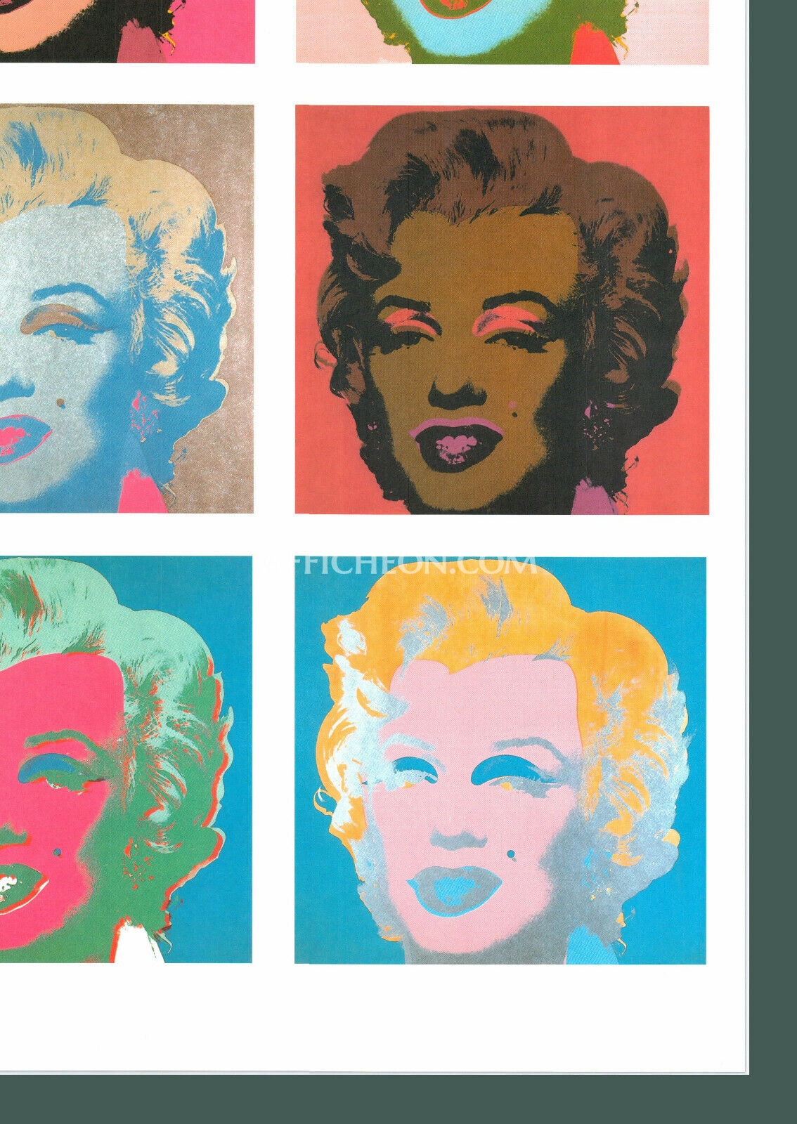 Andy Warhol 'Marilyn (Retrospective)' 1989 Original Exhibition Poster Print