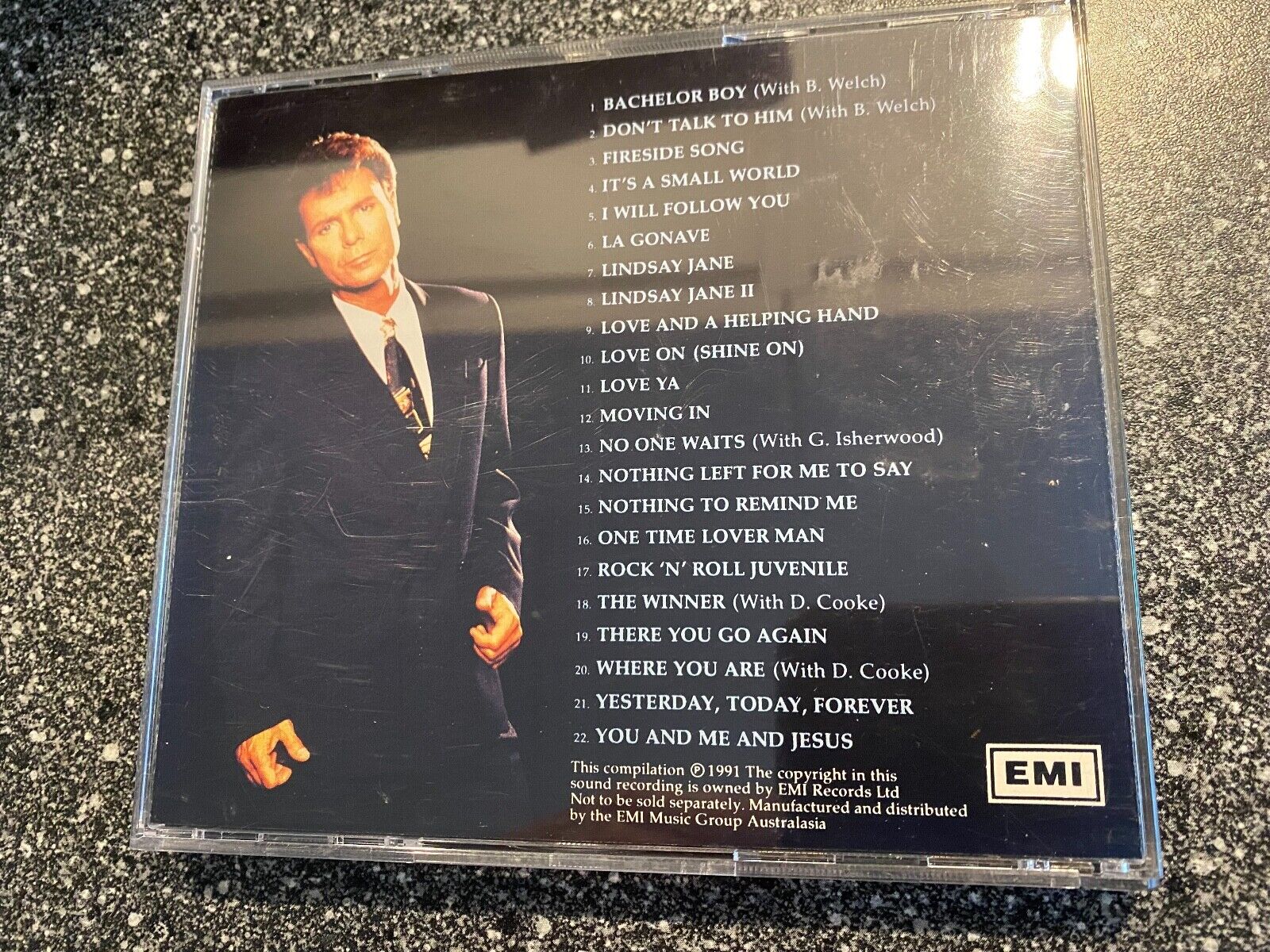 CLIFF RICHARD "SONGS WRITTEN AND CO-WRITTEN BY CLIFF" 22 TRACK CD EMI RECORDS