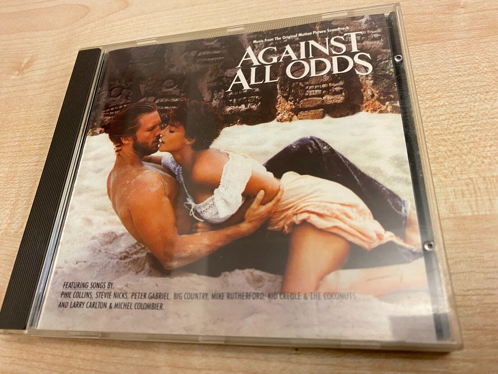 ORIGINAL SOUNDTRACK "AGAINST ALL ODDS" 1984 CD ALBUM 12 TRACK ATLANTIC 1 PRESS*