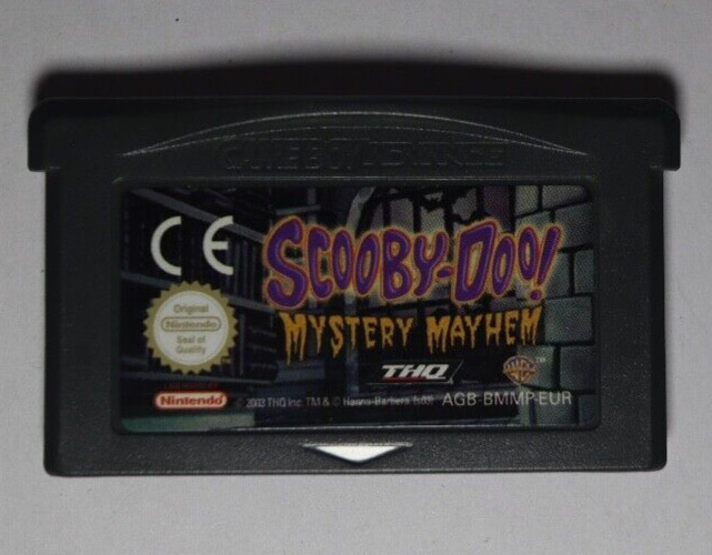 Scooby-Doo Mystery Mayhem Nintendo Game Boy Advance AGB-DMMP-EUR