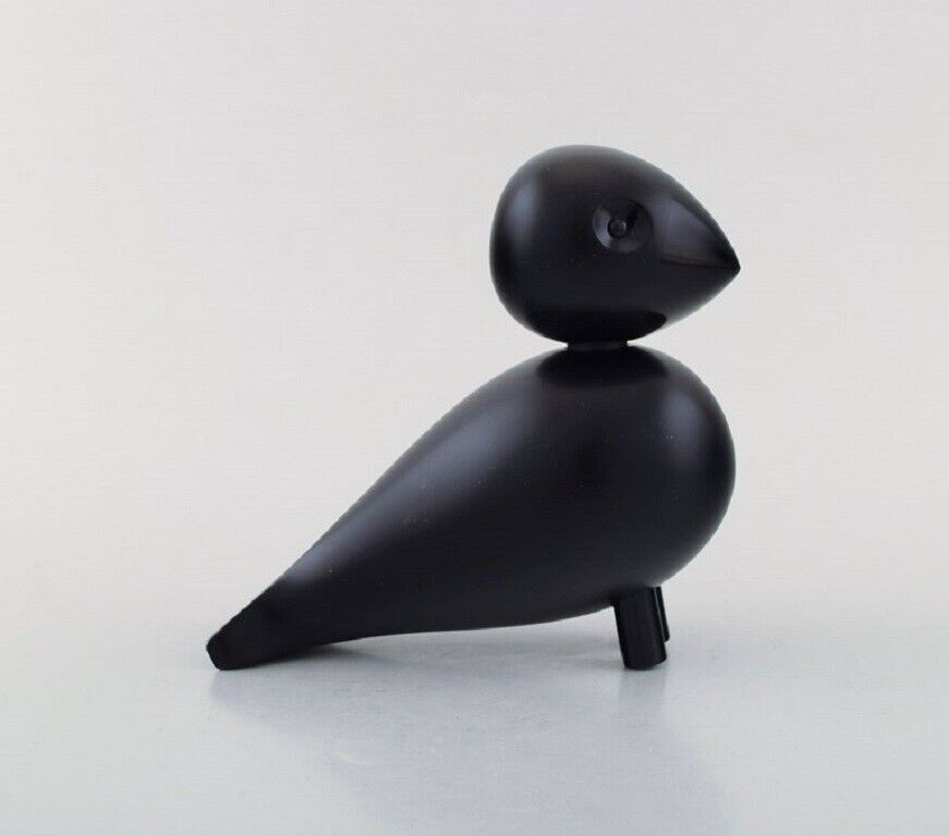 Kay Bojesen Denmark Black wooden bird Danish design 20th/21st century