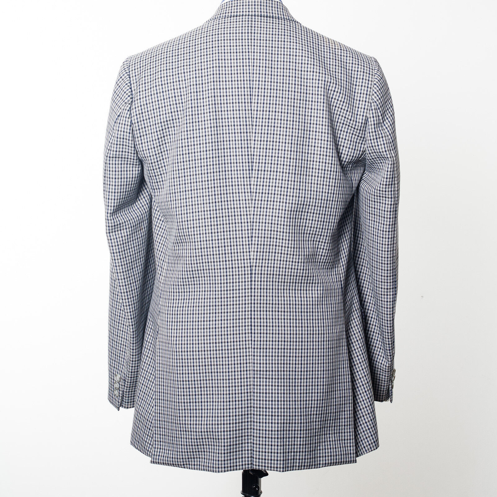 ROYAL IMPEX Bespoke Vintage Gingham Check Sport Coat Blazer M Fit