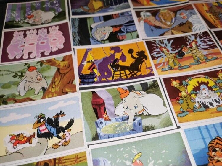 COMPLETE SET (1-196) 1956 RICH'S COFFEE WALT DISNEY DUMBO BAMBI TRADING CARD 🌟