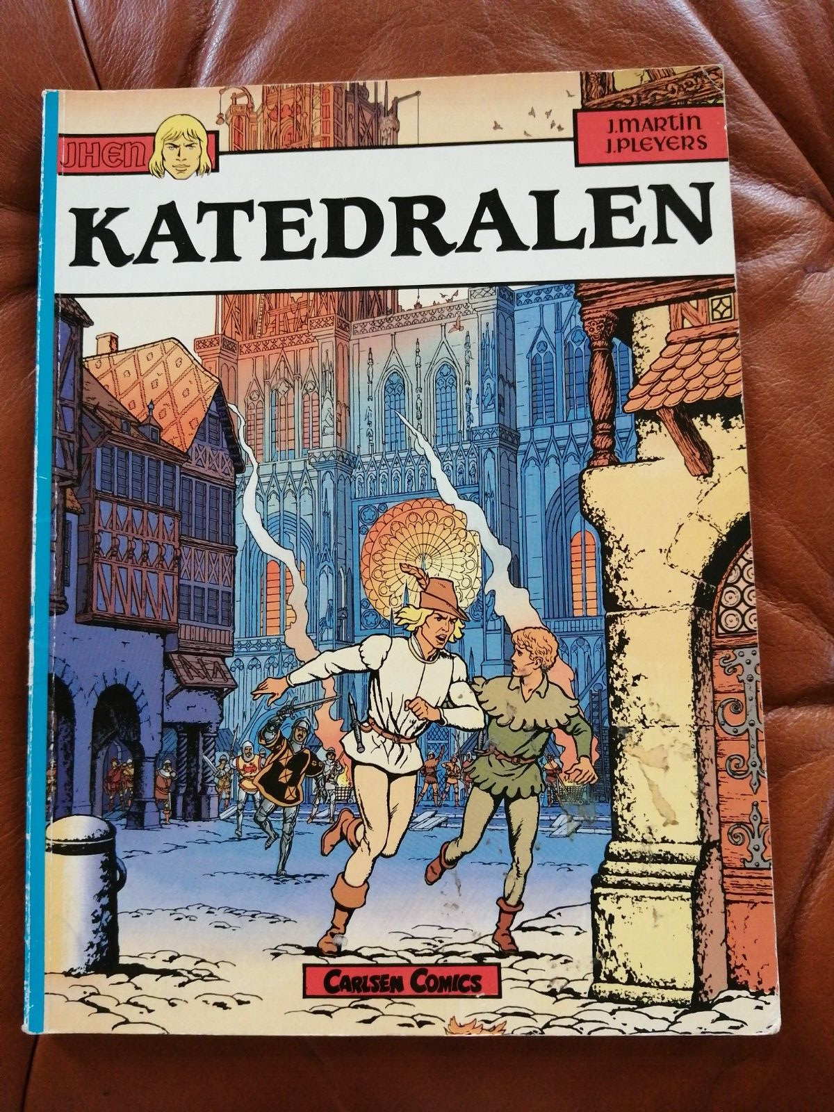 DenmarkComic bookKatedralenJacques Martin19861stedCarlsen Comics