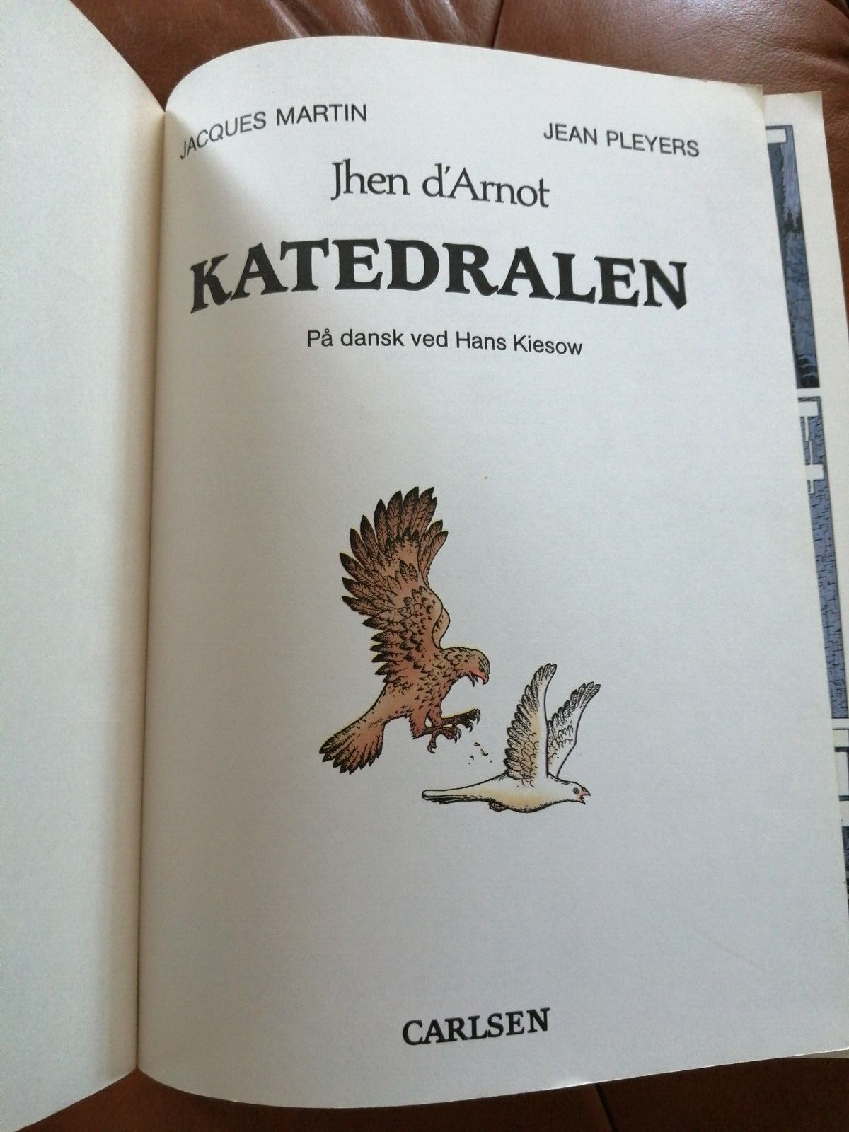 DenmarkComic bookKatedralenJacques Martin19861stedCarlsen Comics