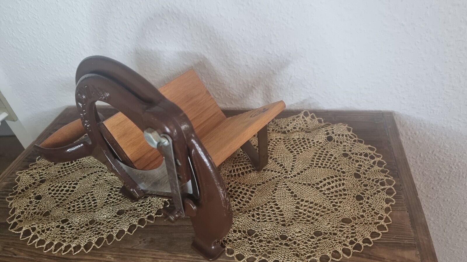 Excellent Vintage RAADVAD Brown Bread Slicer no 294 Danish Design Original