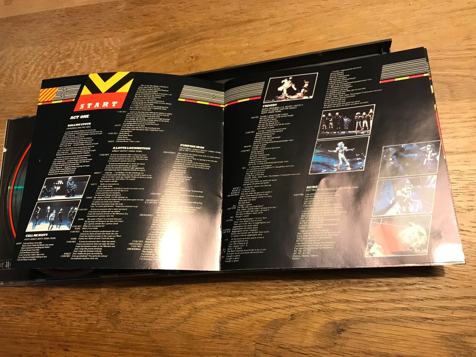 STARLIGHT EXPRESS THE ORIGINAL CAST 2 X CD ALBUM POLYDOR RECORD + 1999 UK TICKET