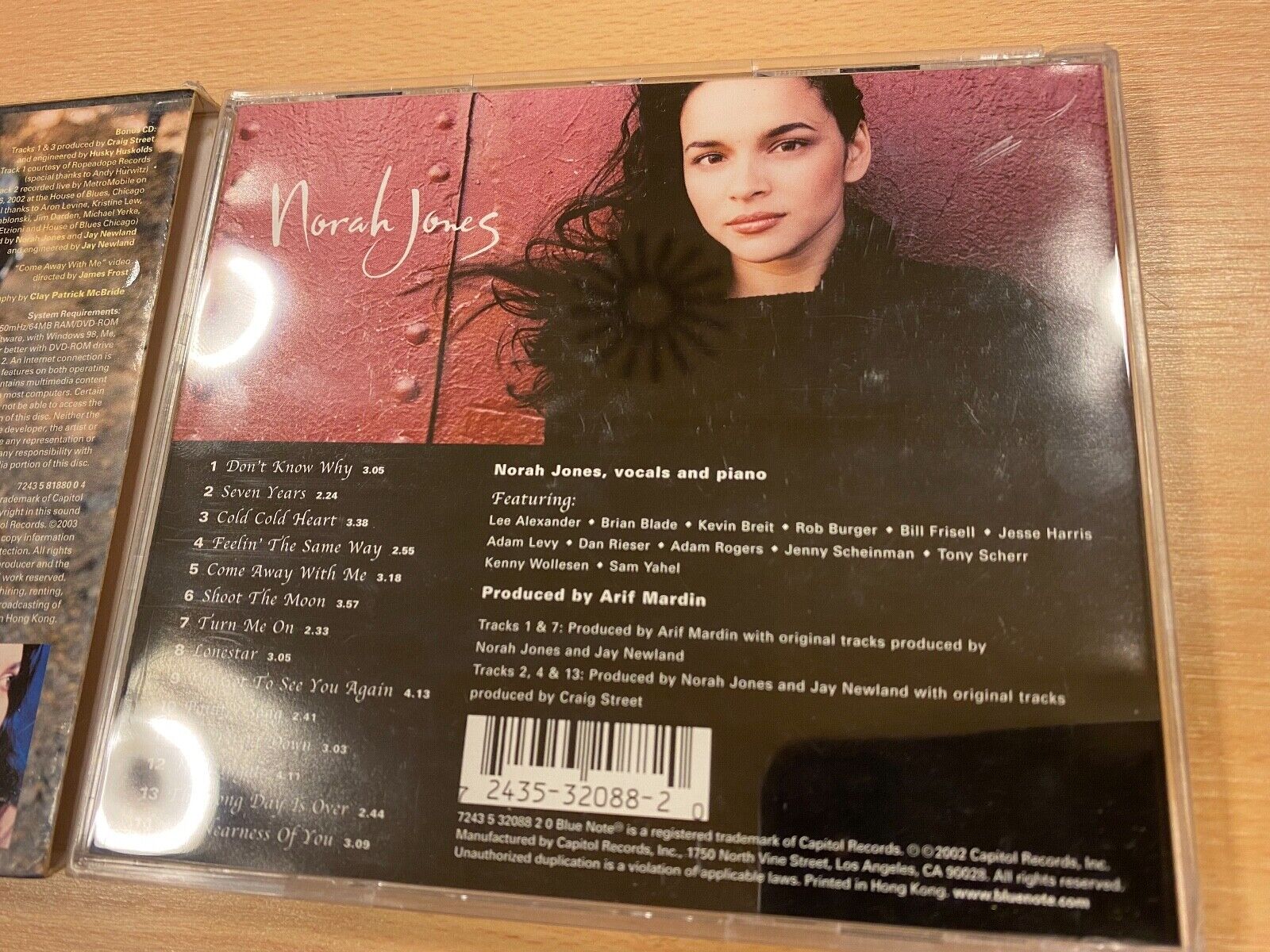 NORAH JONES  "COME AWAY WITH ME" 19 TRACK 2 X CD ALBUM HONG KONG LIMITED EDITION