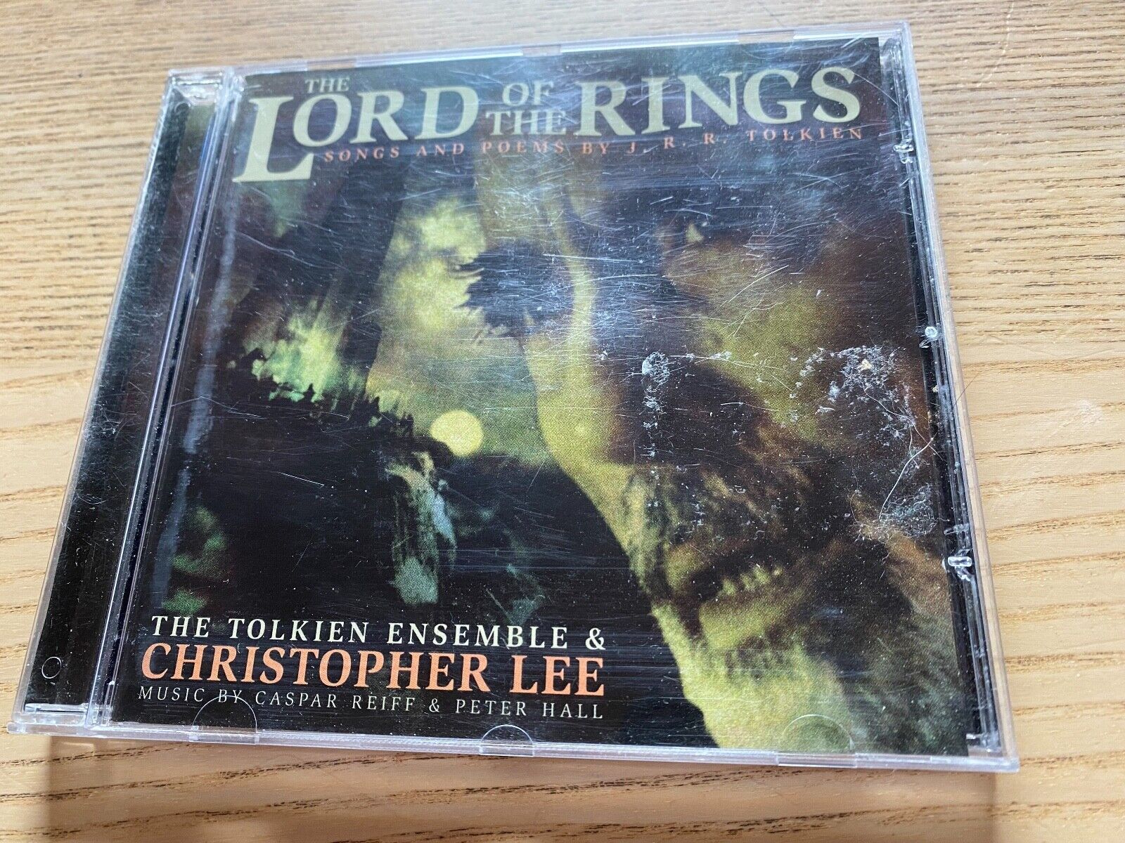 THE TOLKIEN ENSEMBLE  CHRISTOPHER LEE "THE LORD OF THE RINGS SONGS AND POEMS"CD