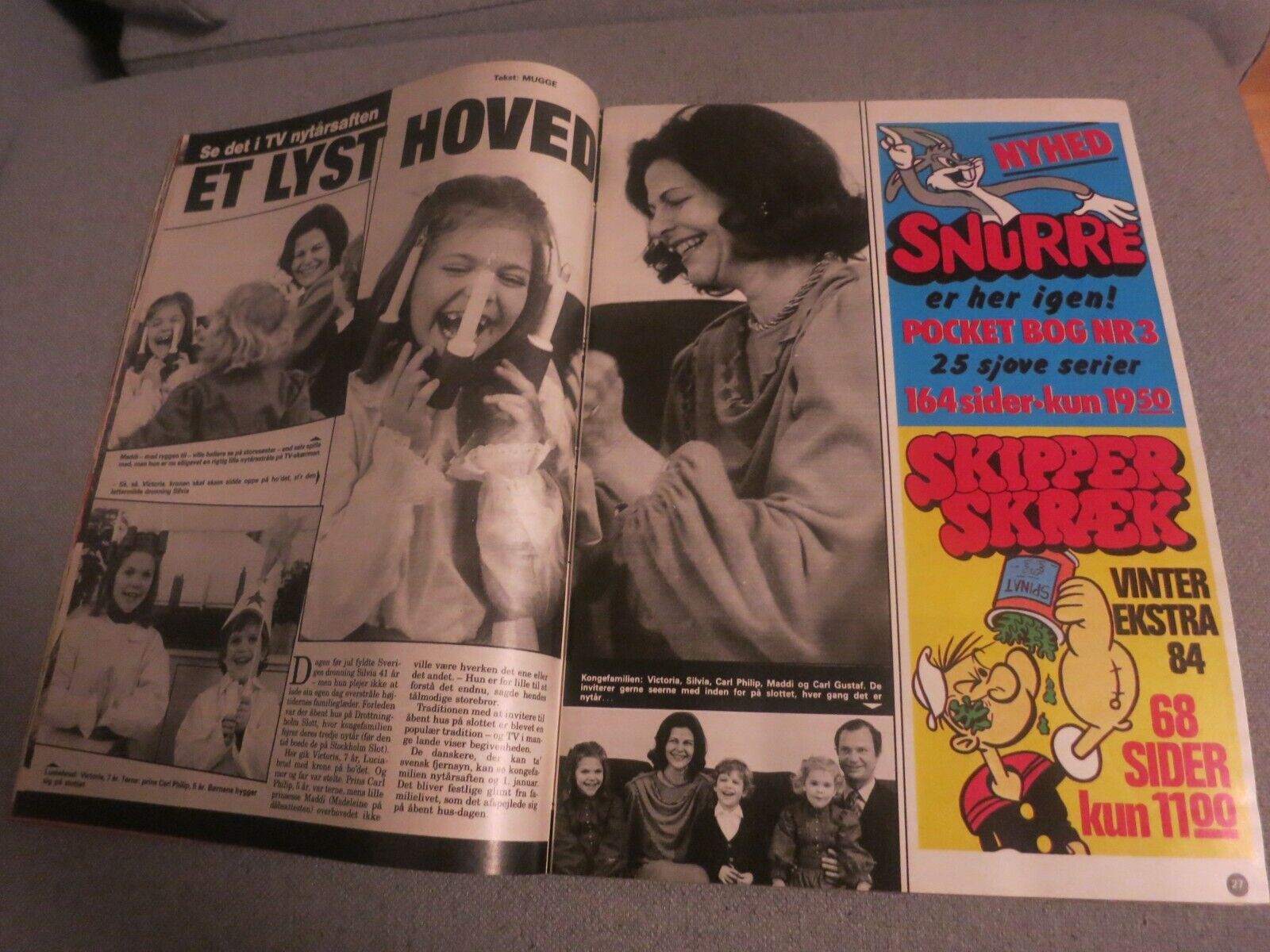 Danish Magazine 84 RICHARD CHAMBERLAIN Herreys DOLLIE DE LUXE Nanna GREMLINS N26