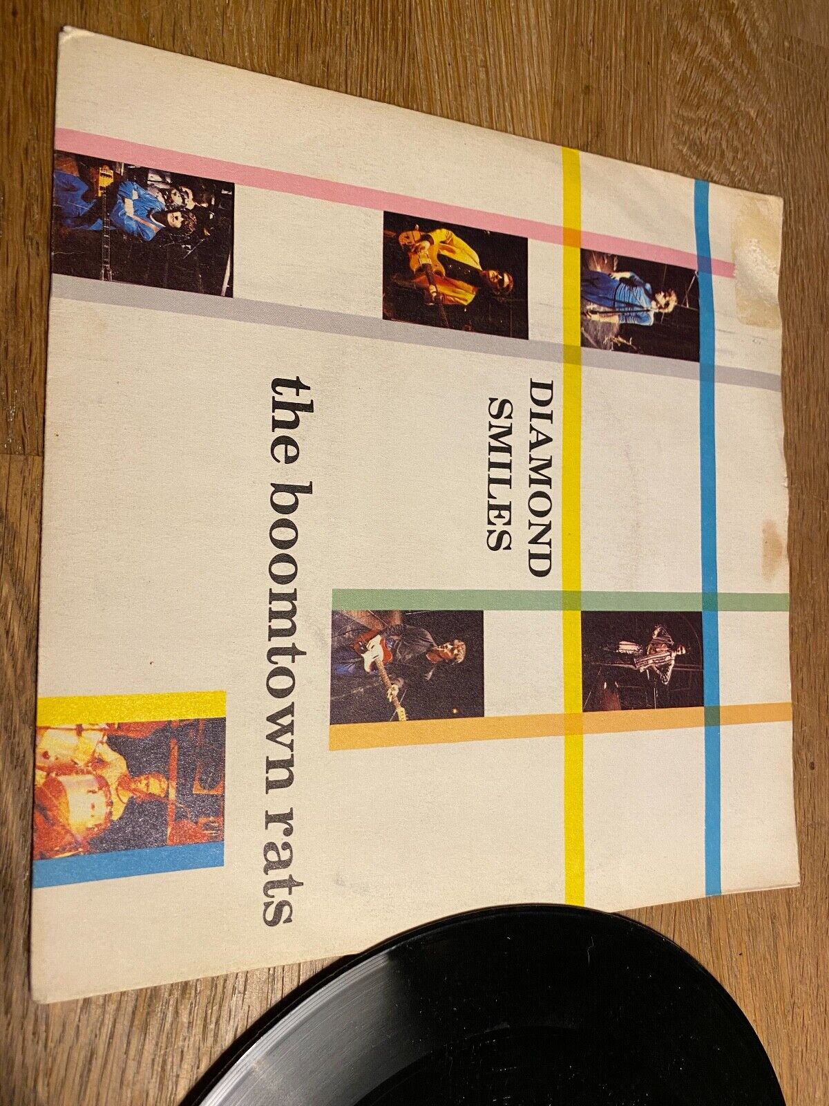 THE BOOMTOWN RATS "DIAMOND SMILES / LATE LAST NIGHT" 1979 MERCURY RECORDS SWEDEN