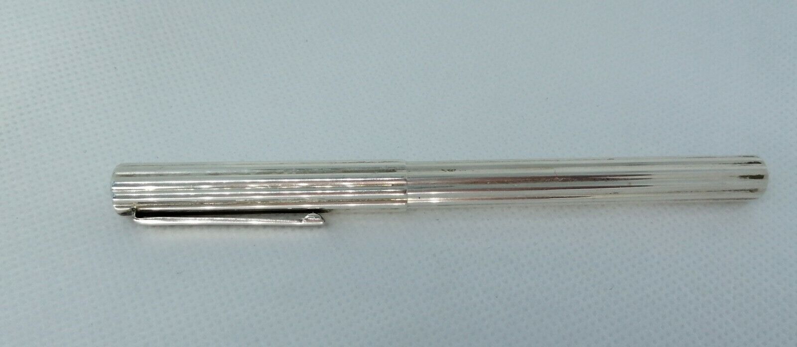 Vintage CARTIER Sterling Silver Fiber Tib PenWaterman ConcordiaItalyRare