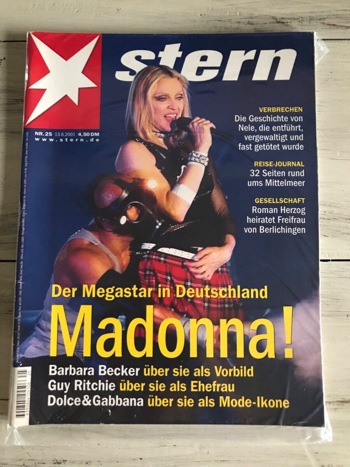 Madonna Stern Magazine 2001 Germany