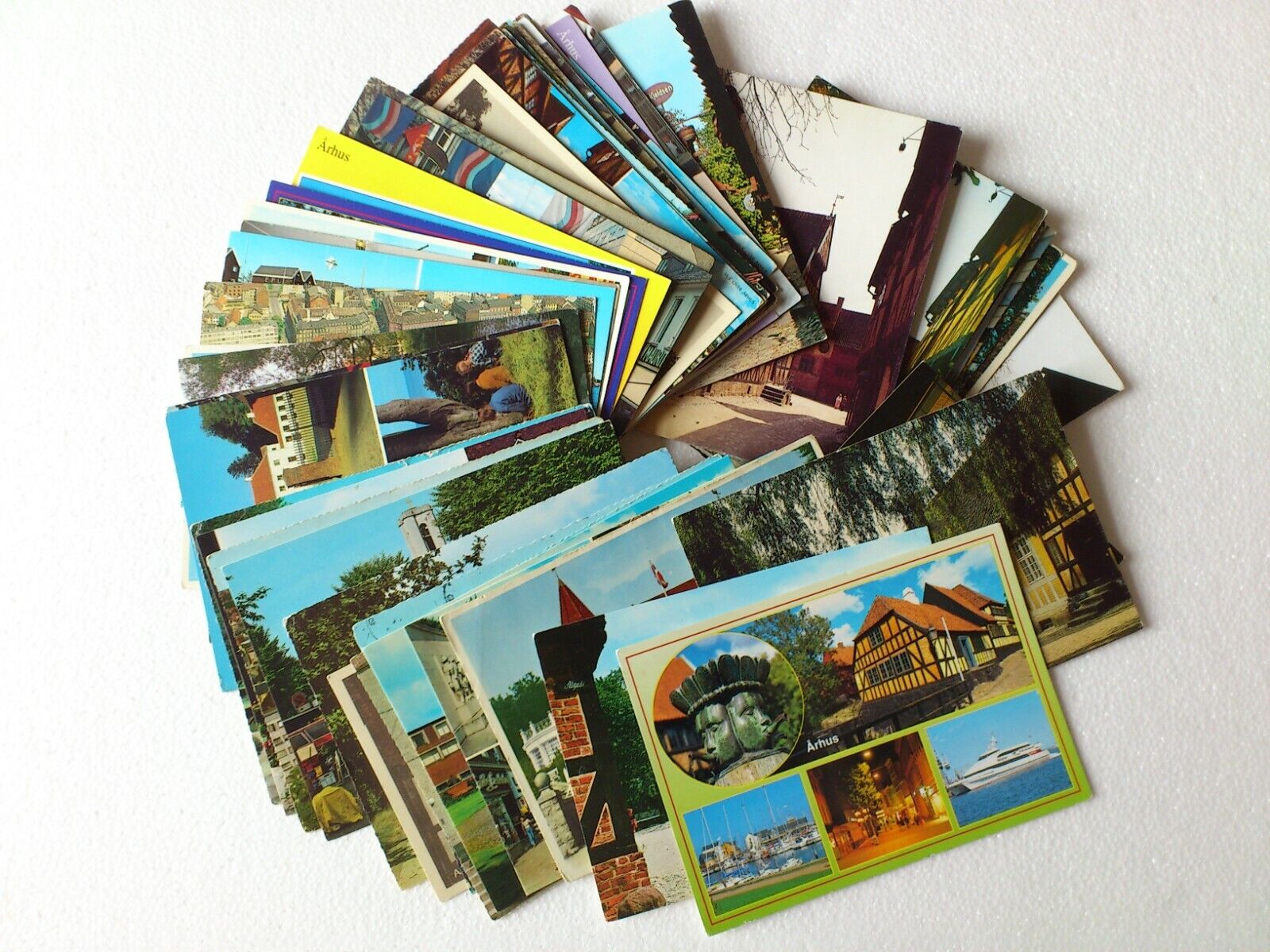 Vintage Postcards Denmark AALBORG 60 postcards Unposted and posted