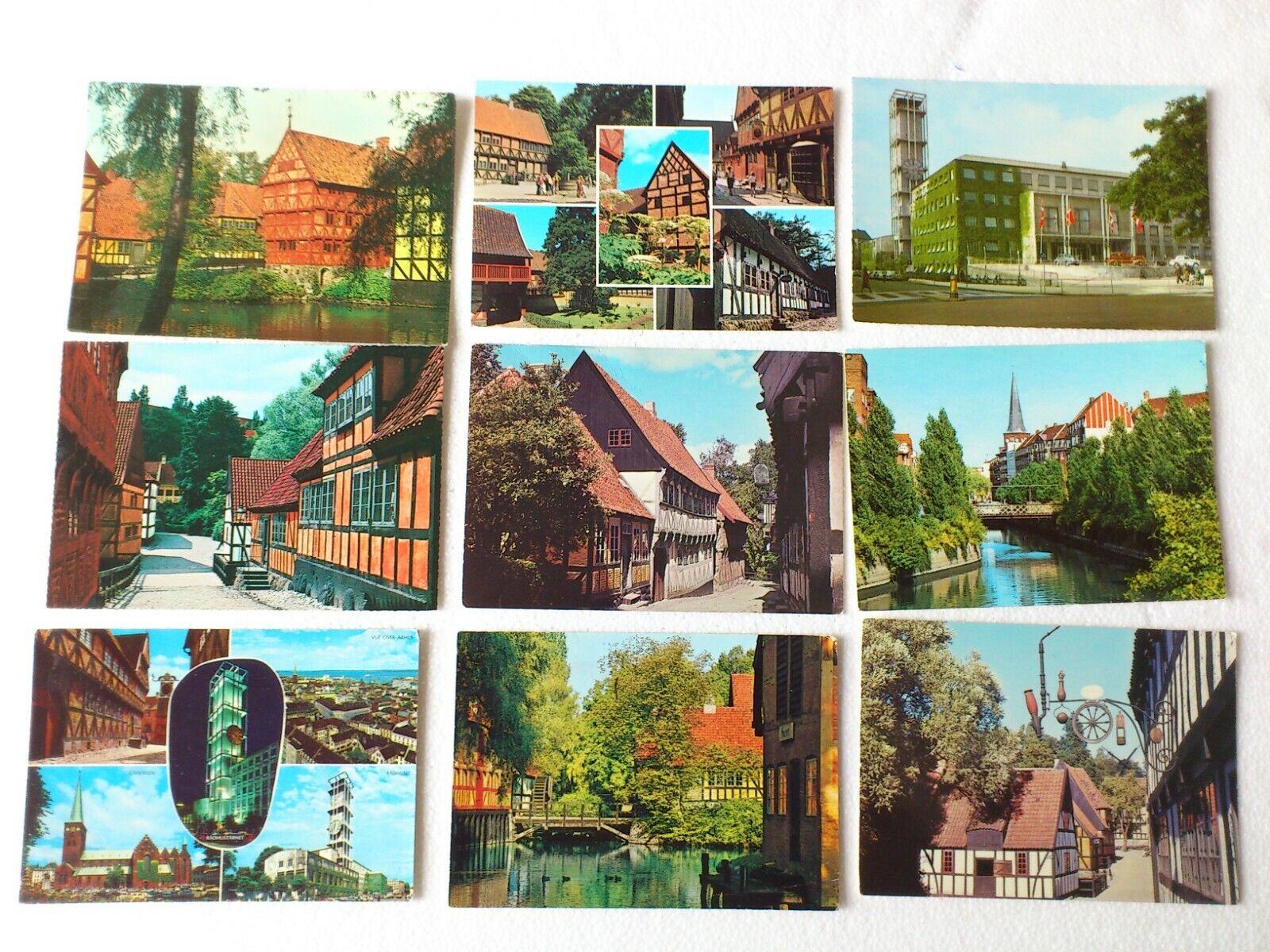 Vintage Postcards Denmark AALBORG 60 postcards Unposted and posted