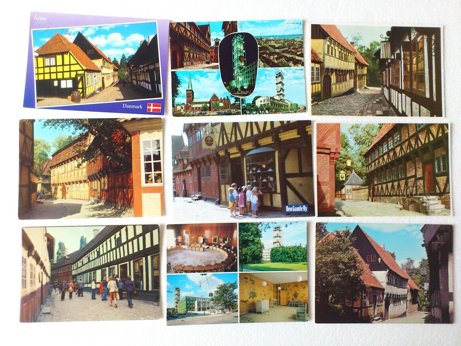 Vintage Postcards Denmark AALBORG 60 postcards Unposted and posted