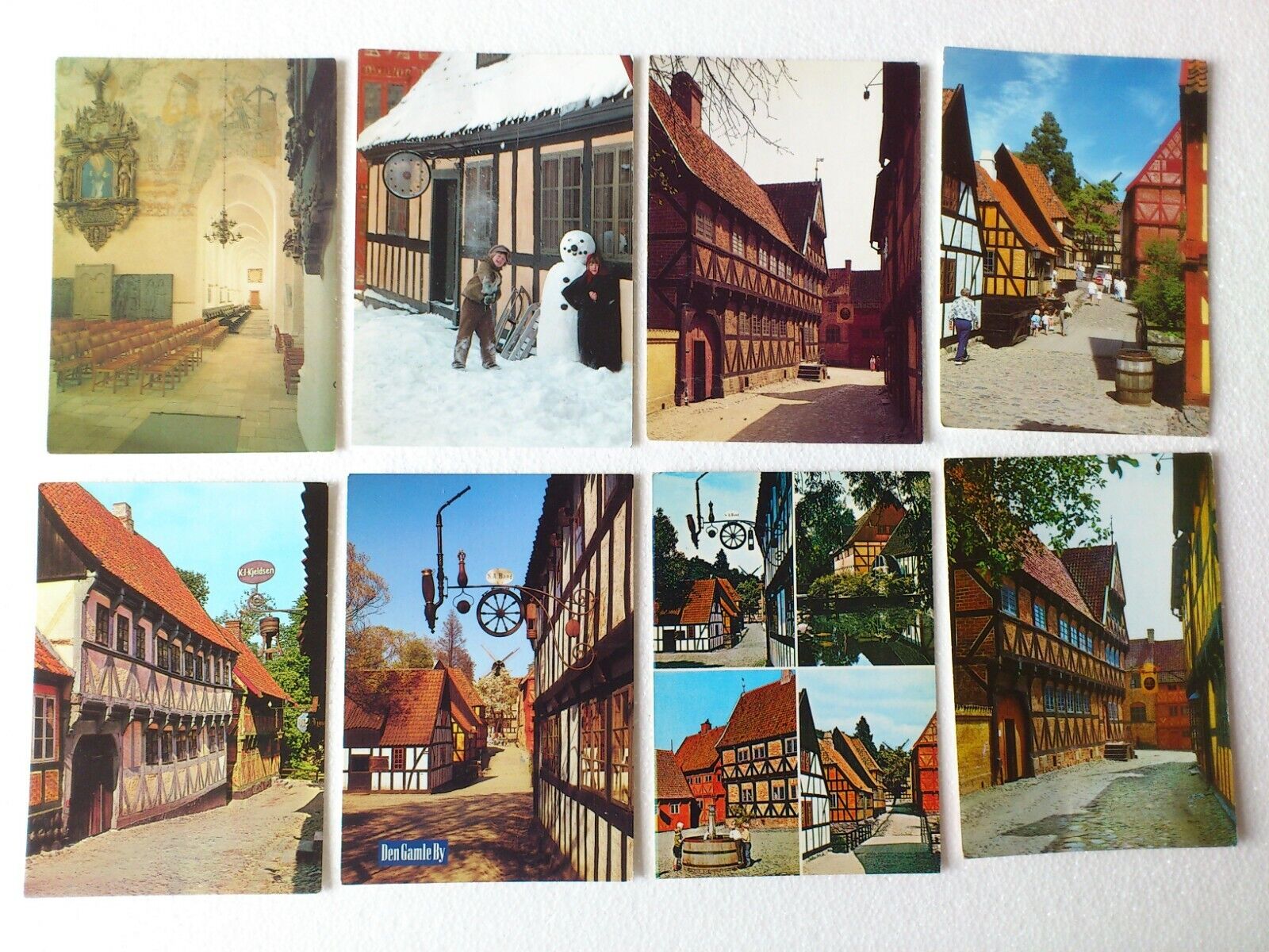 Vintage Postcards Denmark AALBORG 60 postcards Unposted and posted