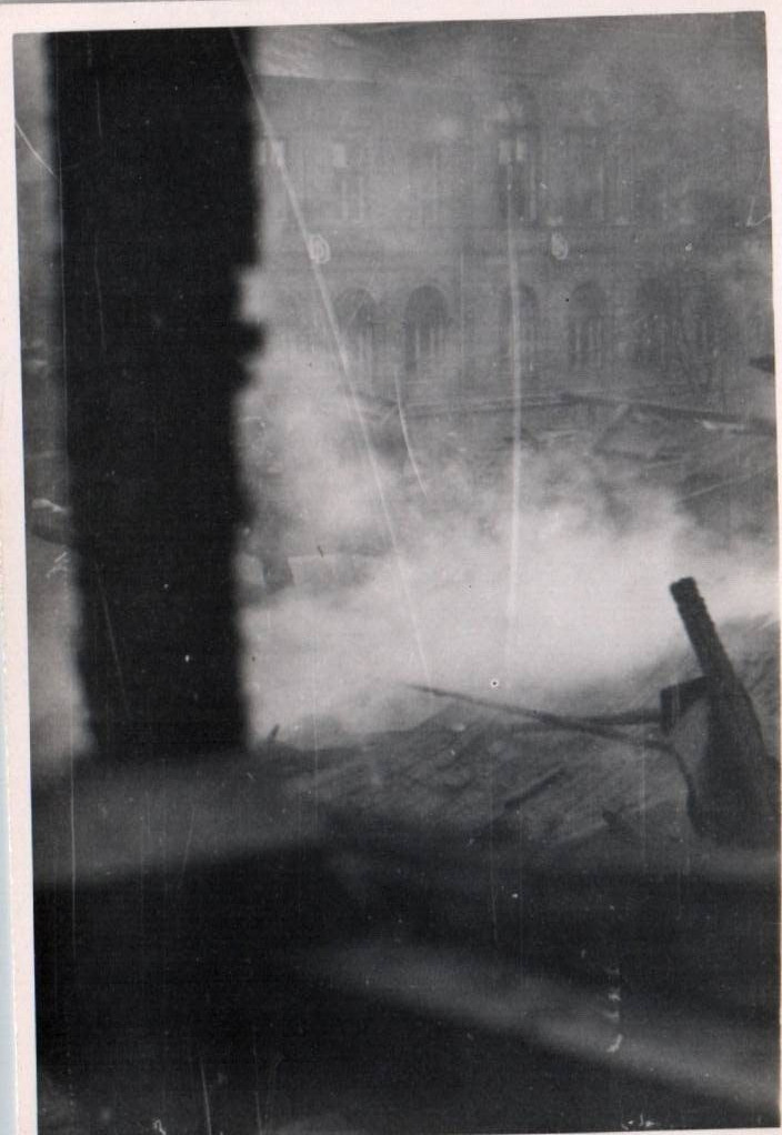 WWII Photo Sabotage + Daily Life Copenhagen Denmark Small Size 9x6cm World War 2