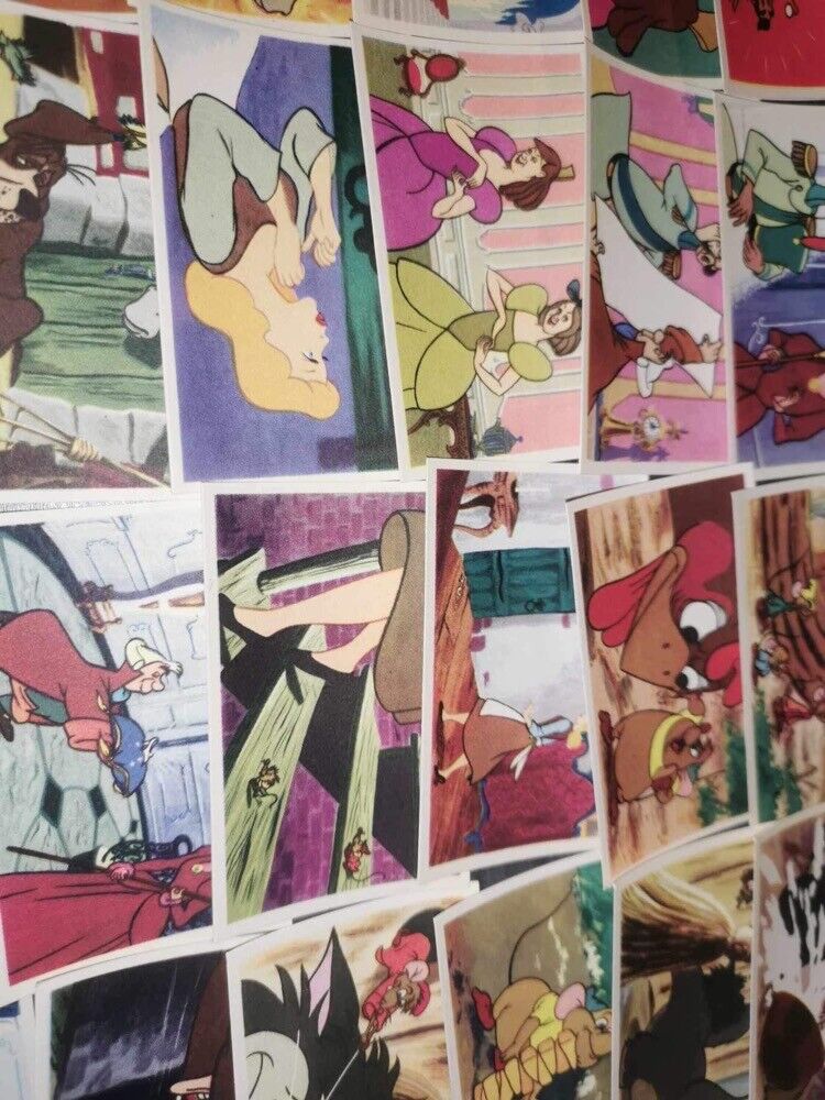 COMPLETE SET 1951 RICH'S COFFEE WALT DISNEY CINDERELLA ASKEPOT TRADING CARD ⭐️