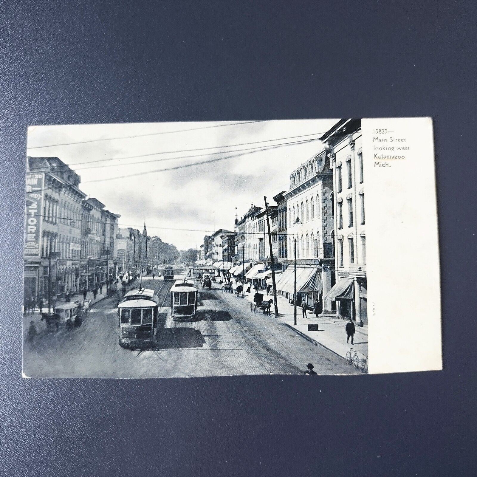 Michigan  Main Street looking west Kalamazoo From early 1900s