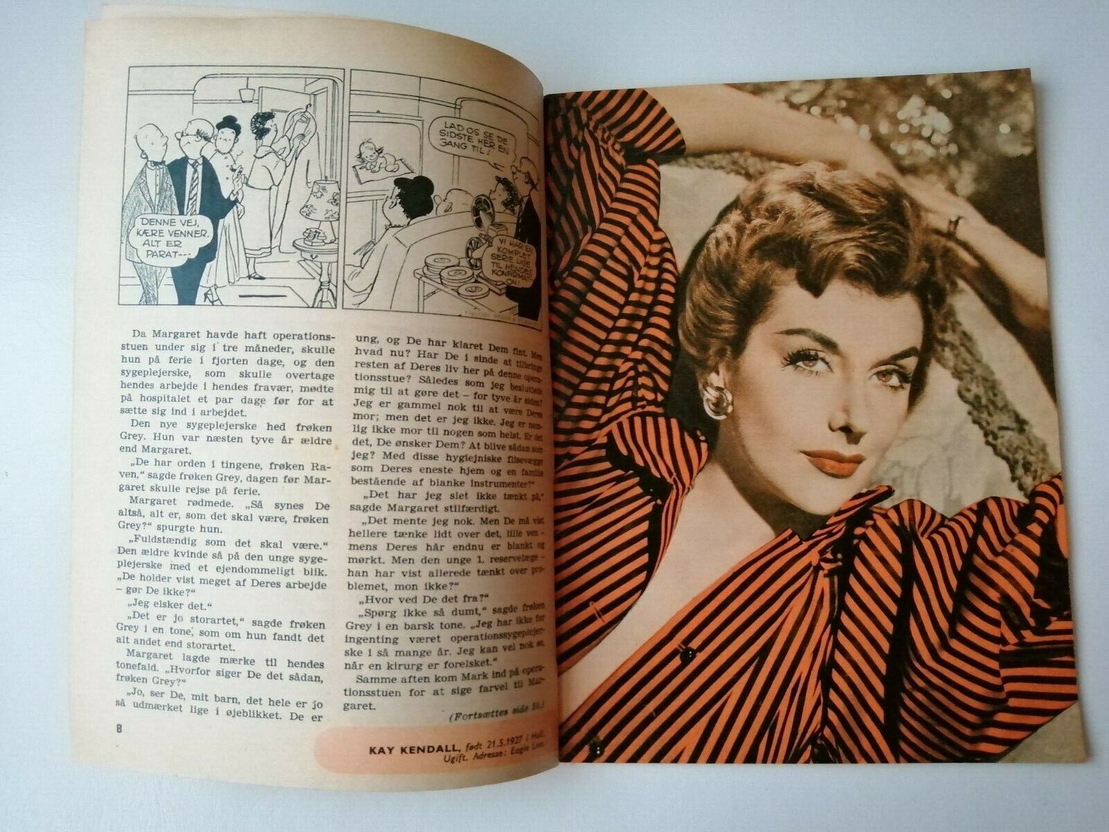 Danish magazine"Uge-Revyen" No 19 1954Rita Moreno coverMany other stars