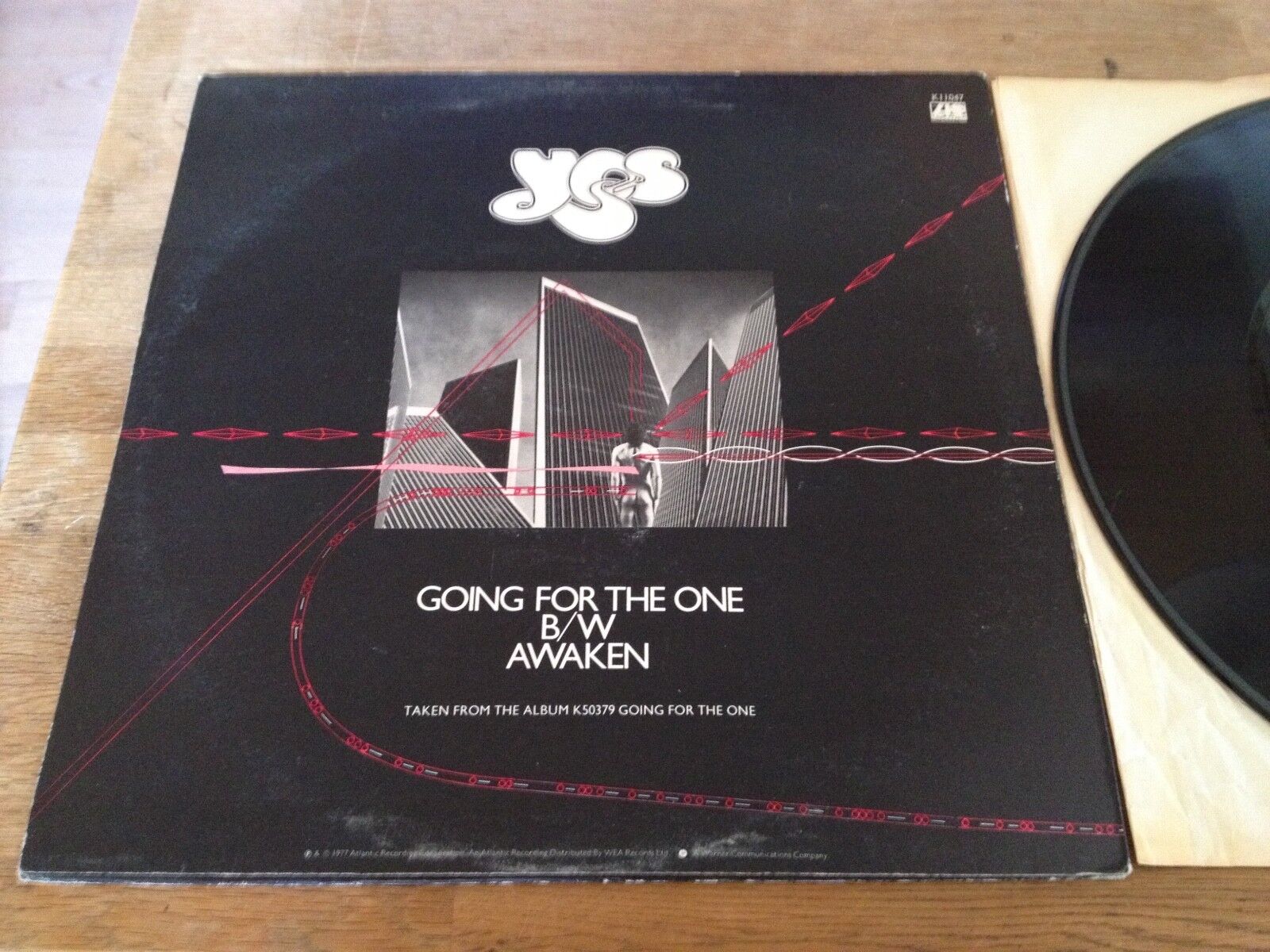 YES "GOING FOR THE ONE / AWAKEN PT1" 1977 SPECIAL LIMITED EDITION UK PRESSED 12