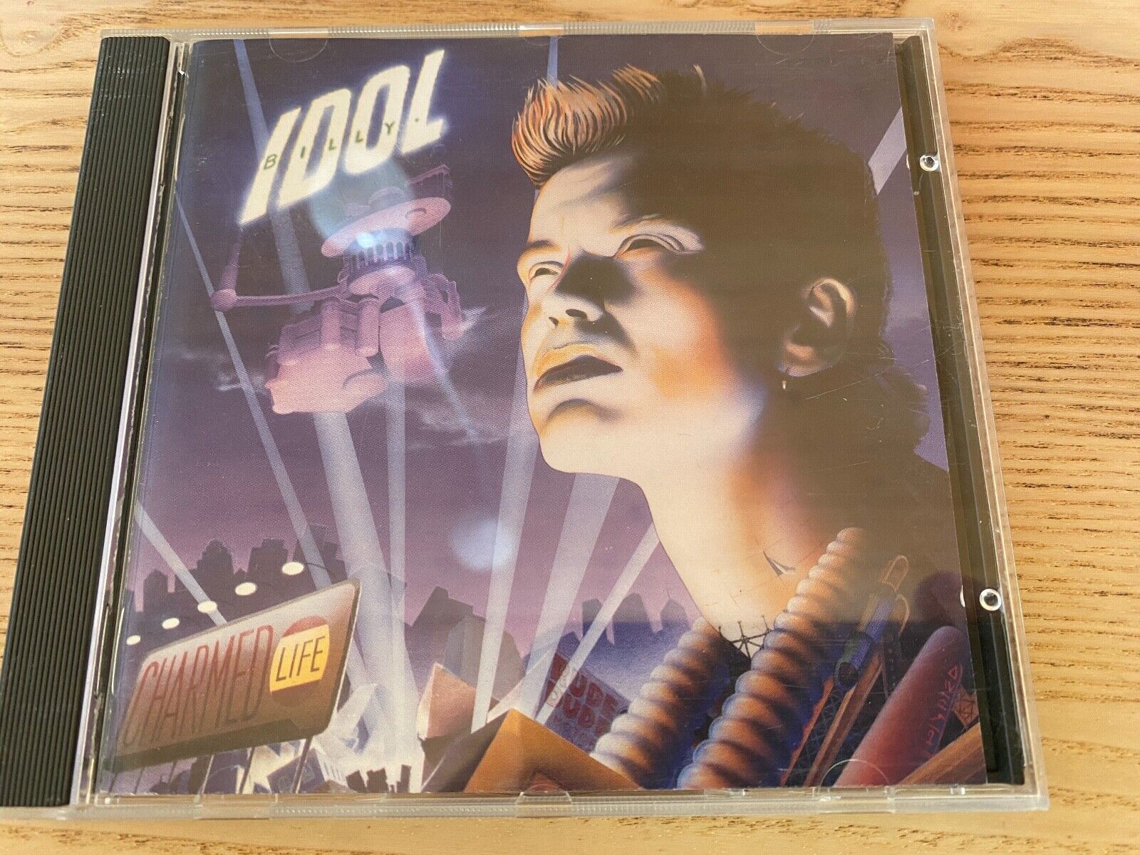 BILLY IDOL "CHARMED LIFE" 1990 CD ALBUM CHRYSALIS RECORDS 11 TRACK UK PRESSING