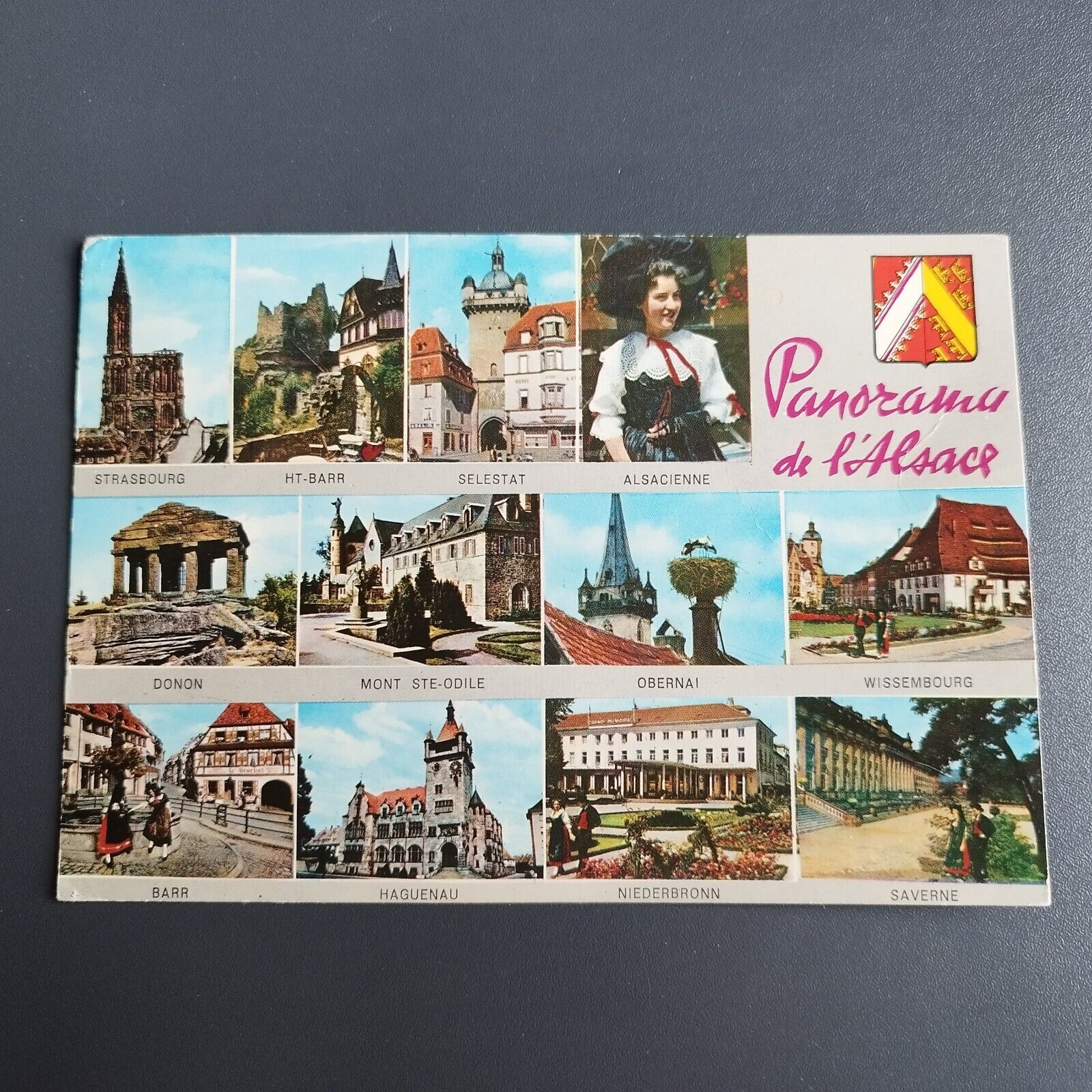 France Alsace 9  vintage postcards