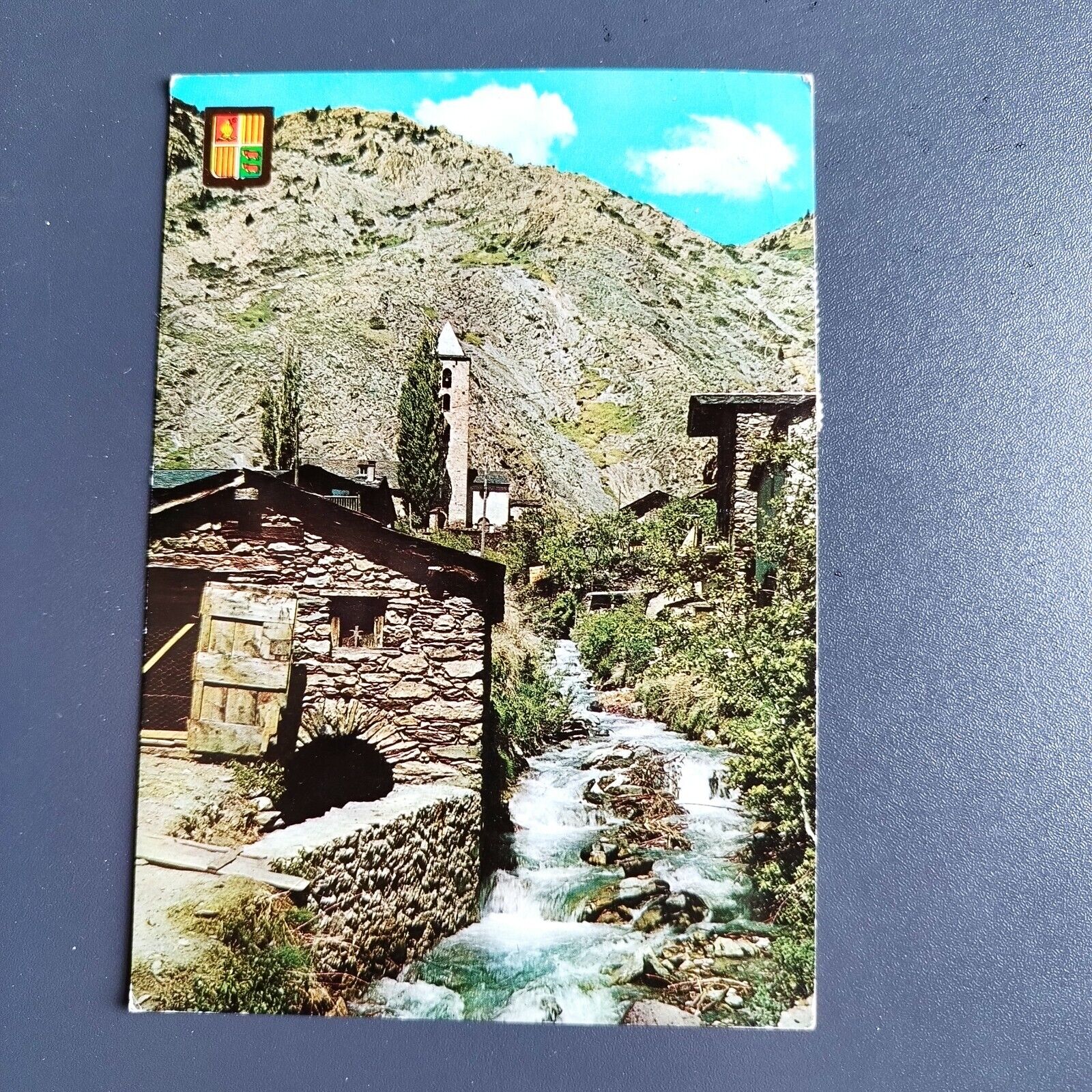 Andorra Valls D'Andorra Canillo Partial View Old Mill 1967