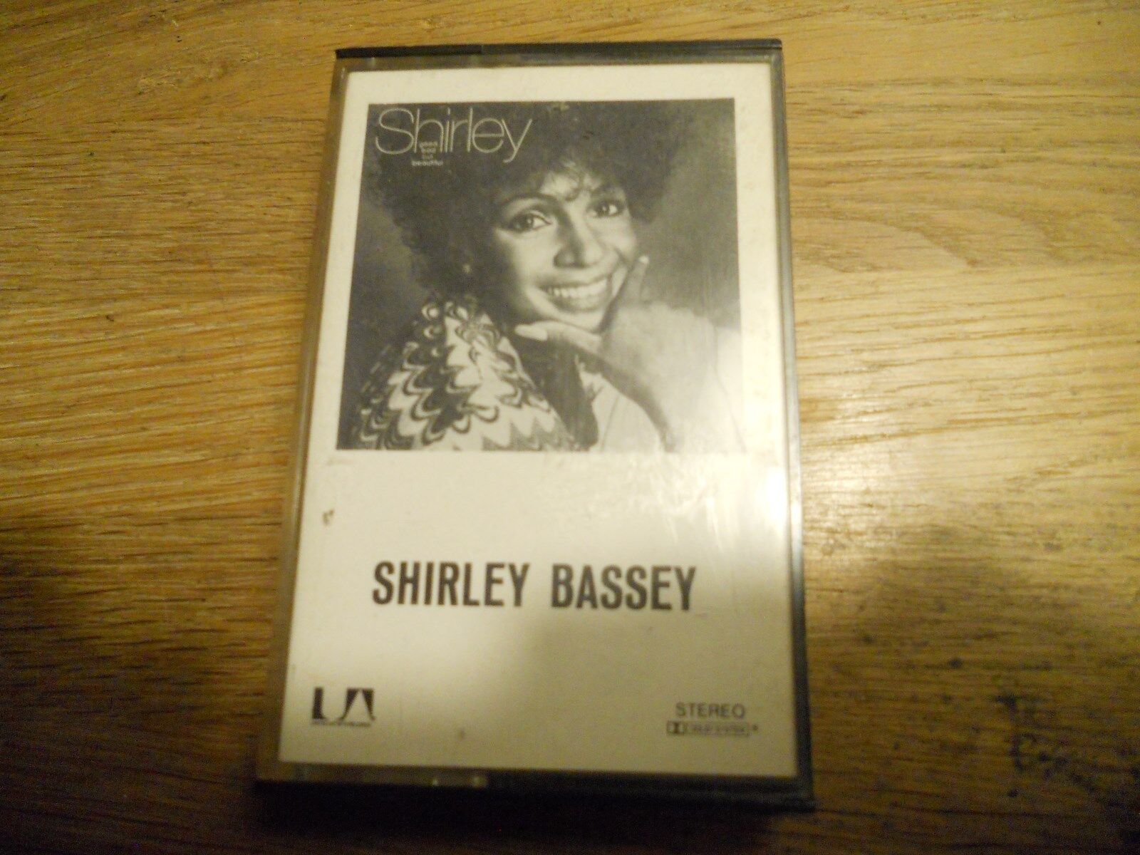 SHIRLEY BASSEY 1975 UNITED ARTISTS RECORDS BIEM MADE IN SPAIN D-55631 MUSIC TAPE