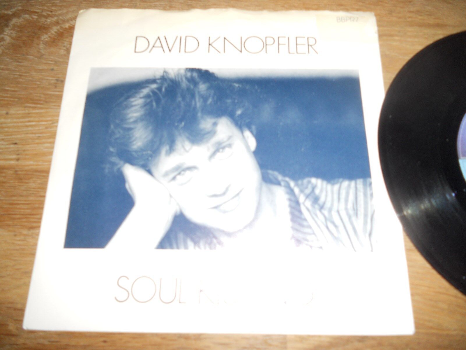 DAVID KNOPFLER "SOUL KISSING/COME TO ME" 1983 NCB SWEDISH EDITION POLAR NCB OOP