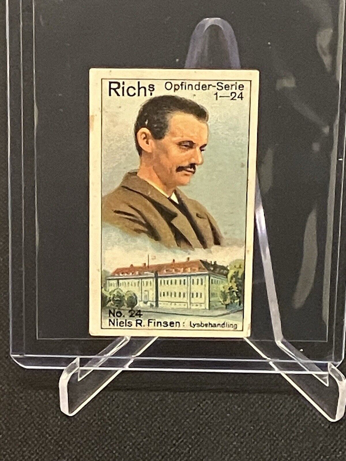 1927 Rich’s Collectors Vintage Danish Inventor Series Niels Ryberg Finsen #24