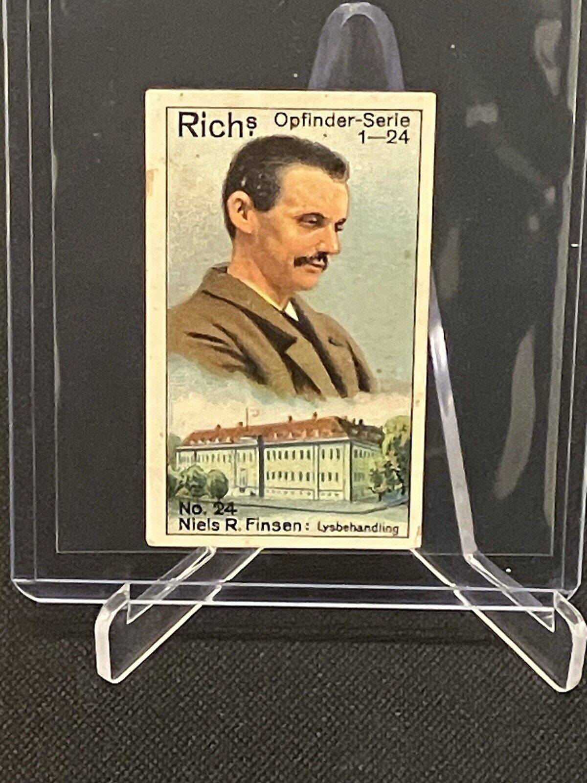 1927 Rich’s Collectors Vintage Danish Inventor Series Niels Ryberg Finsen #24