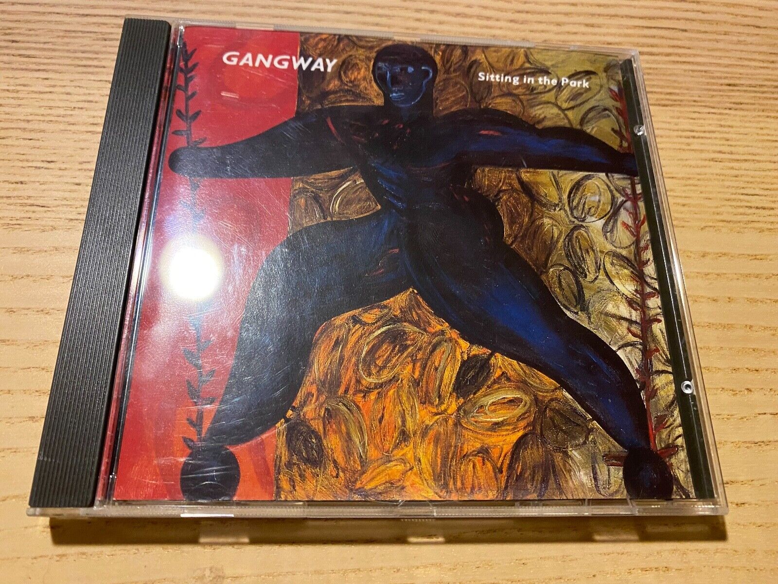 GANGWAY "SITTING IN THE PARK"" 1988 CD ALBUM FFRR LONDON RECORDS 1 PRESSING CD*