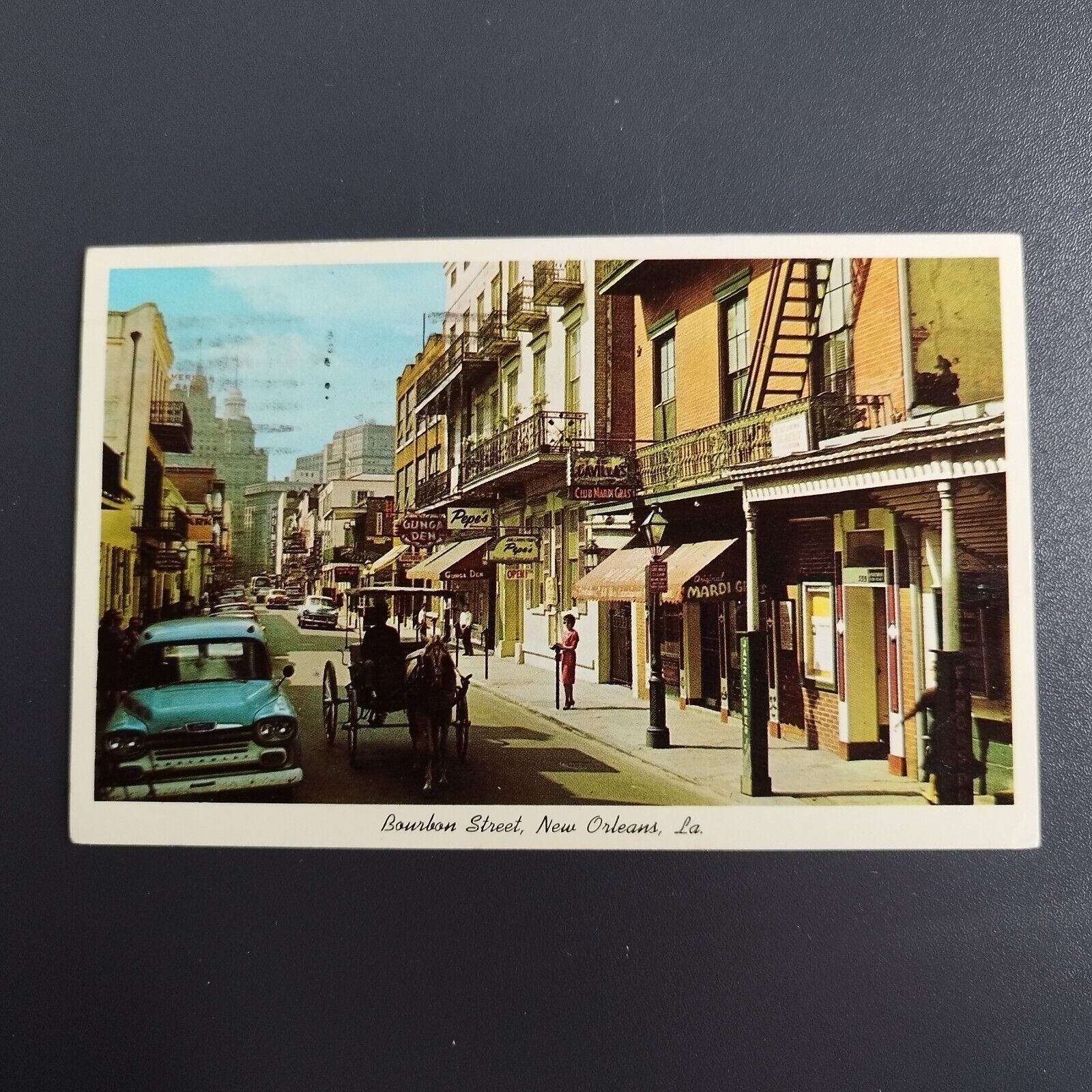 LA New Orleans  Bourbon StreetPosted in 1964