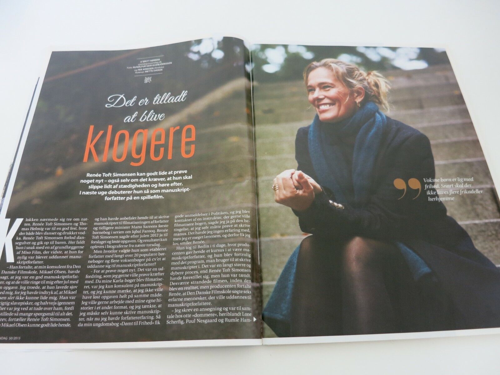 Danish Magazine Søndag RENEE TOFT SIMONSEN AB37