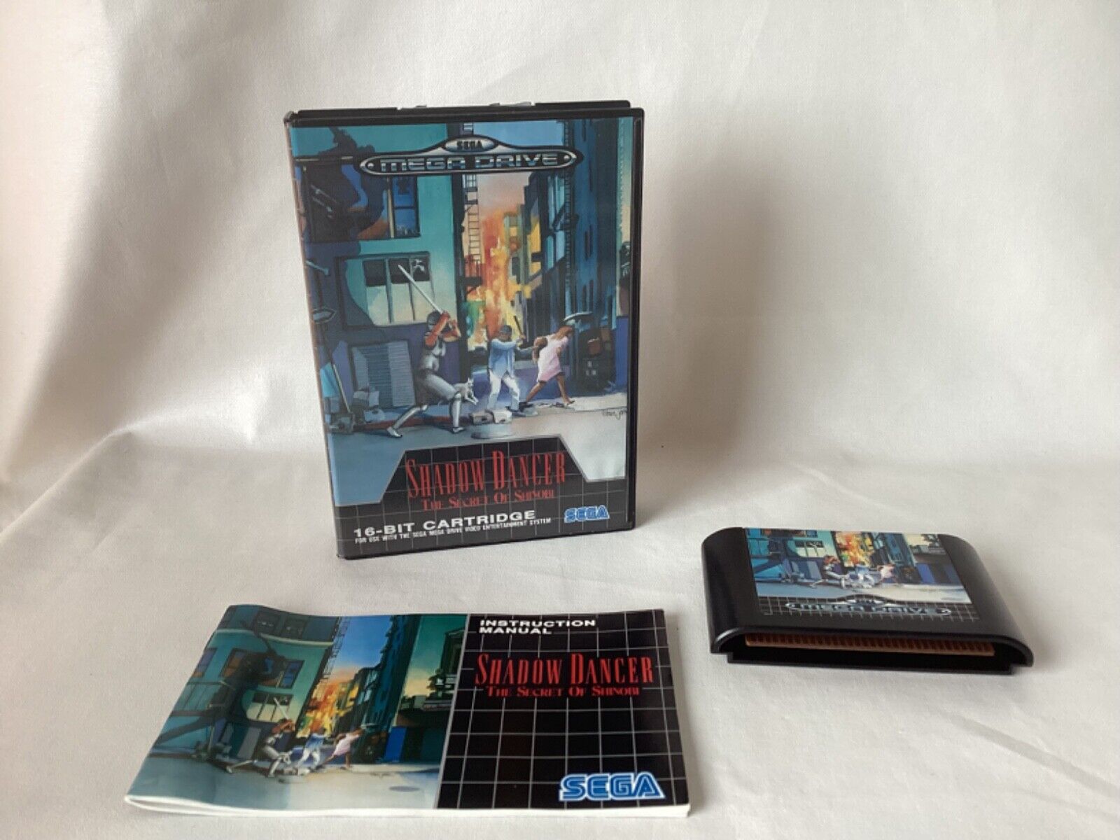 Sega Mega Drive - Shadow Dancer - The Secret Of Shinobi - PAL - Complete in box